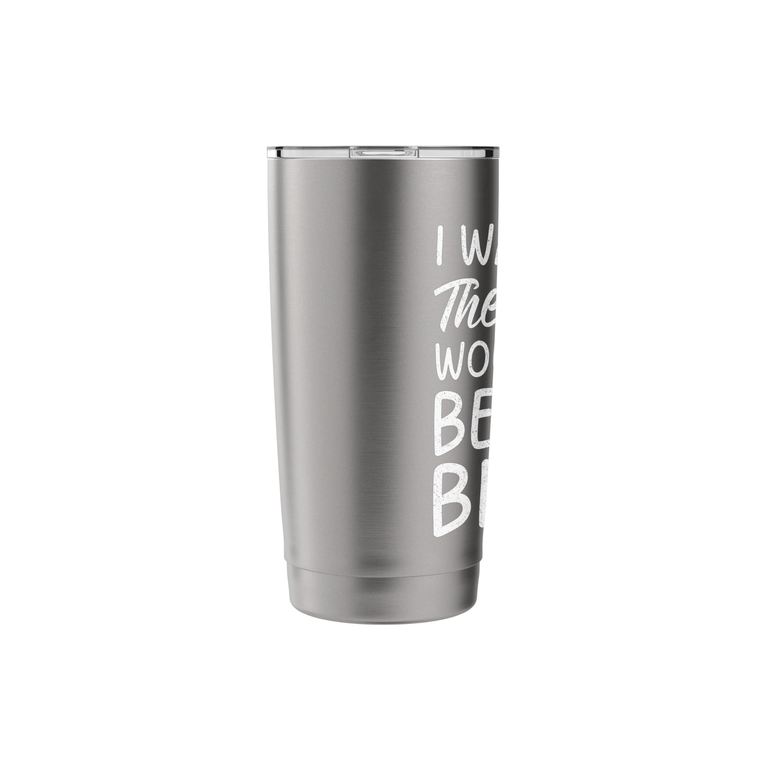 Bird Feeder - I Was Told There Would Be Birds Stainless Steel Insulated Tumbler - Image 5
