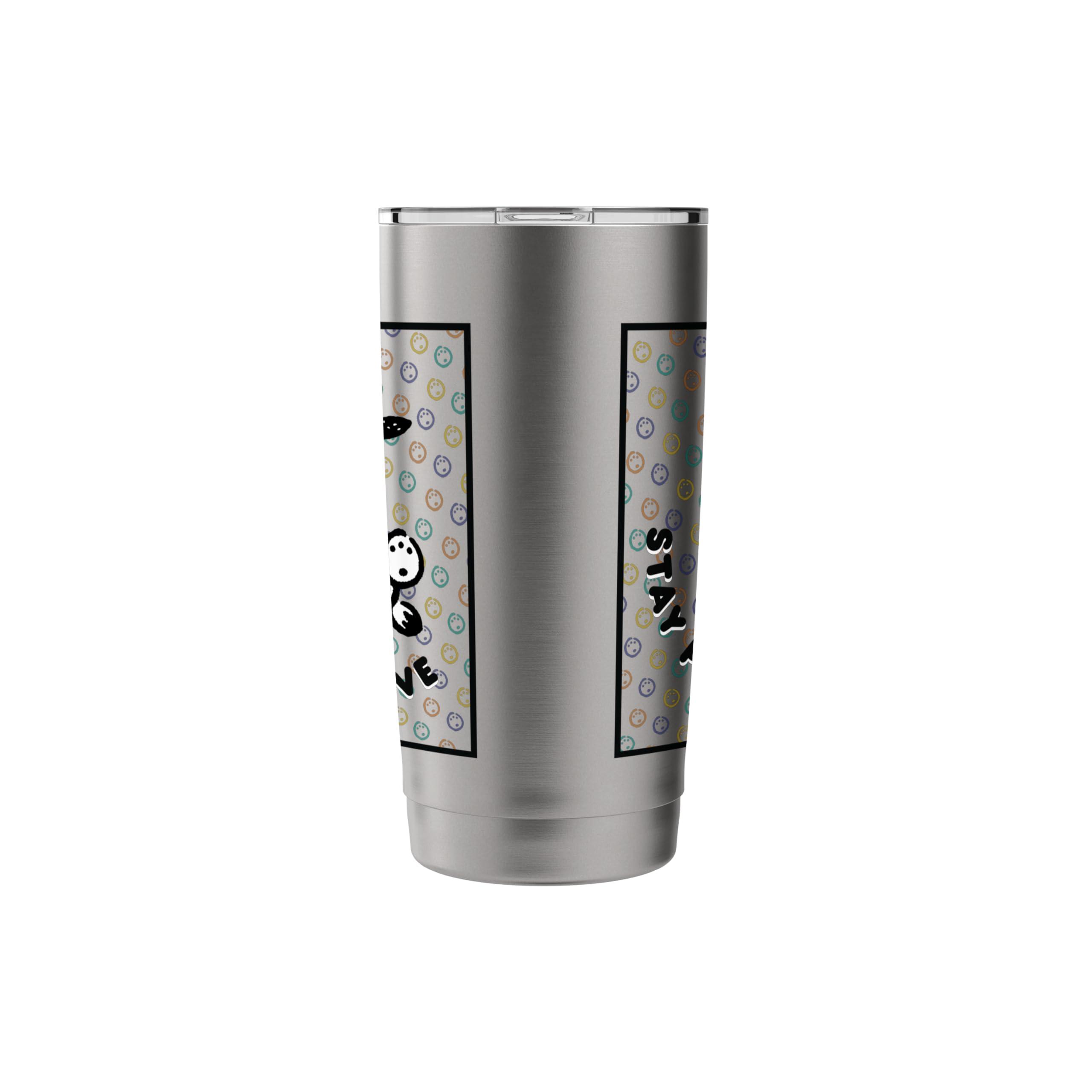 Pochacco Stay Paw-sitive Positive Good Energy Fun Vibes Stainless Steel Insulated Tumbler - Image 5
