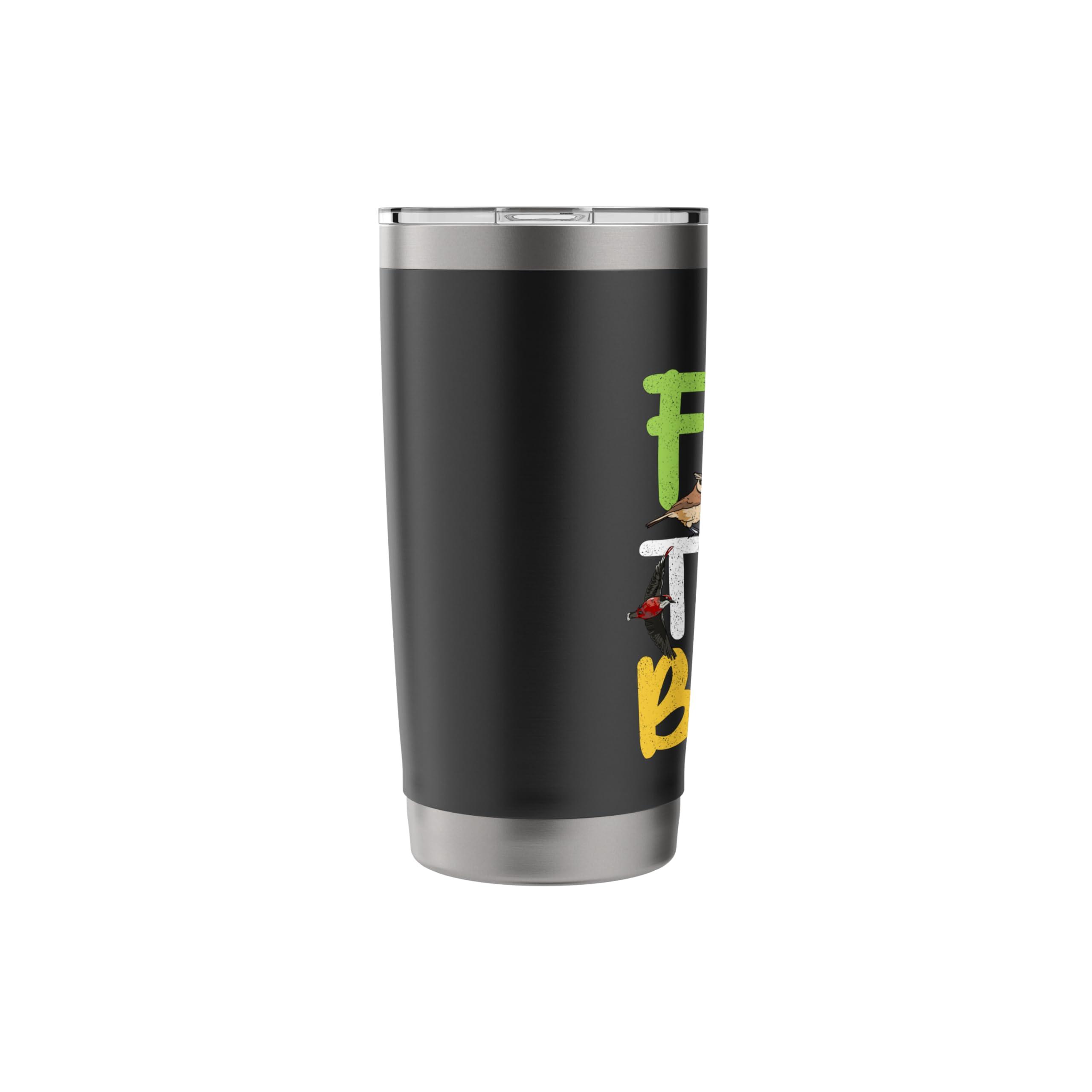 Bird Feeder - Feed The Birds Stainless Steel Insulated Tumbler - Image 5