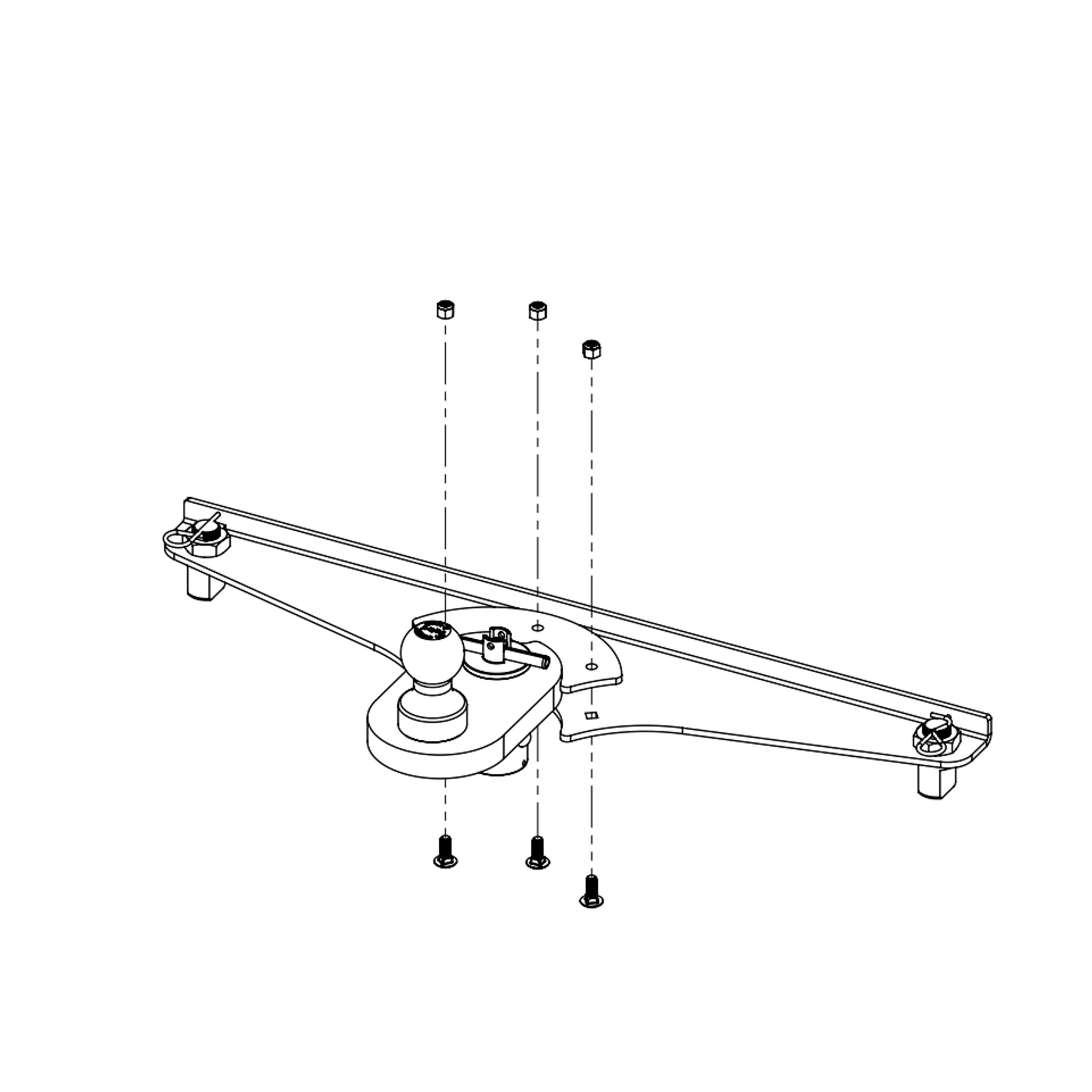 GEN-Y GH-21001 GoosePuck 5" Offset Gooseneck Ball for OEM Puck Mount System fits Ford 2017 to Current - 25,000 LB Towing Capacity - Image 5