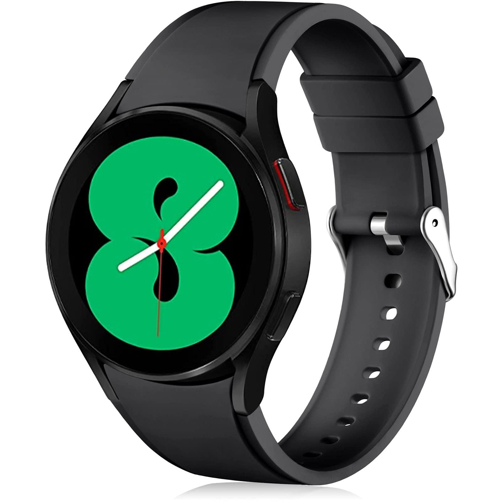 Lerobo No Gap Band Compatible With Samsung Galaxy Watch 7 5 4 6 (44mm 40mm), Watch 5 Pro (45mm), 4 Classic (46mm 42mm) - 20mm Quick Release Sport Replacement for Women Men