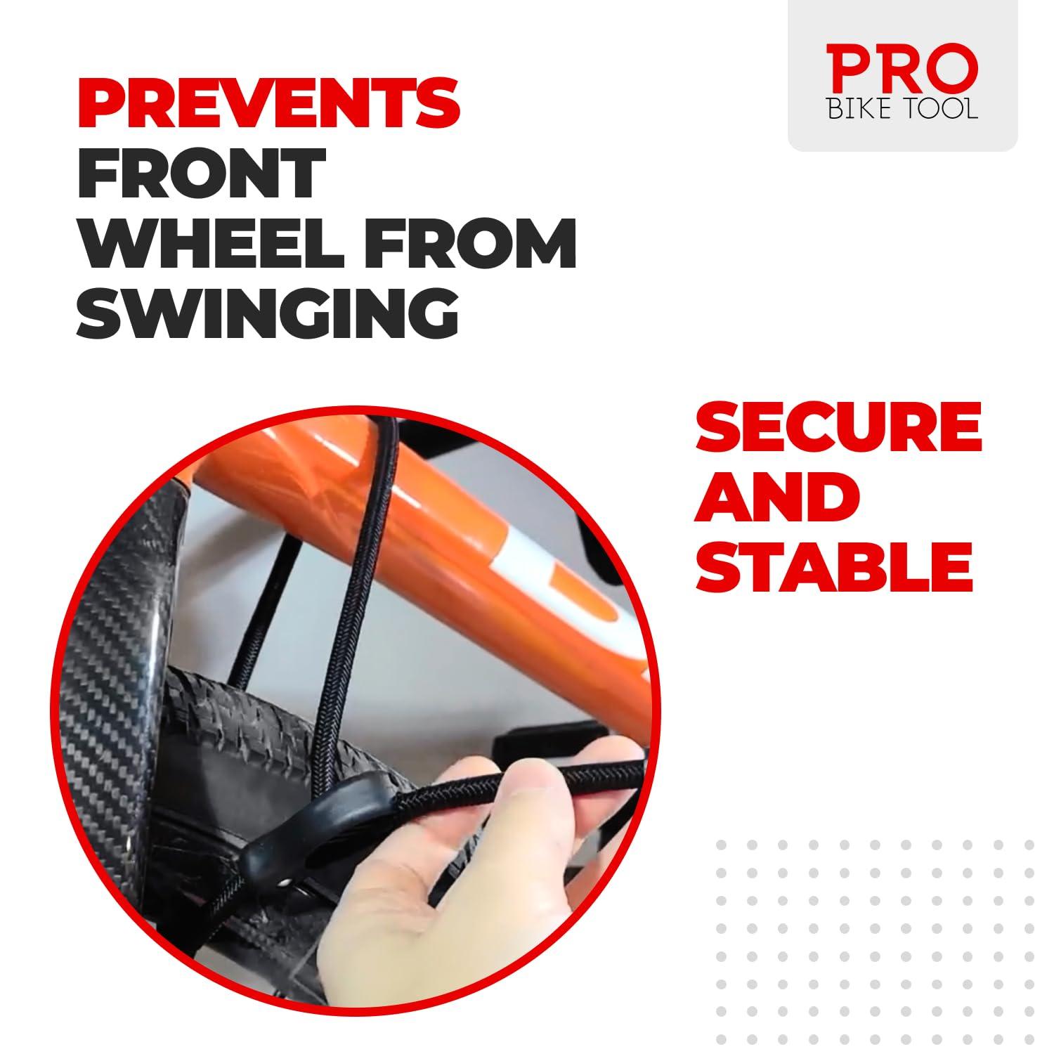 PRO BIKE TOOL Bike Wall Mount - Horizontal Indoor Bike Rack for 1 Bicycle - Bike Rack for Garage - Safe and Secure Bike Hook for Road, Mountain or Hybrid Bikes - Bike Hanger, Bicycle Storage - Image 7