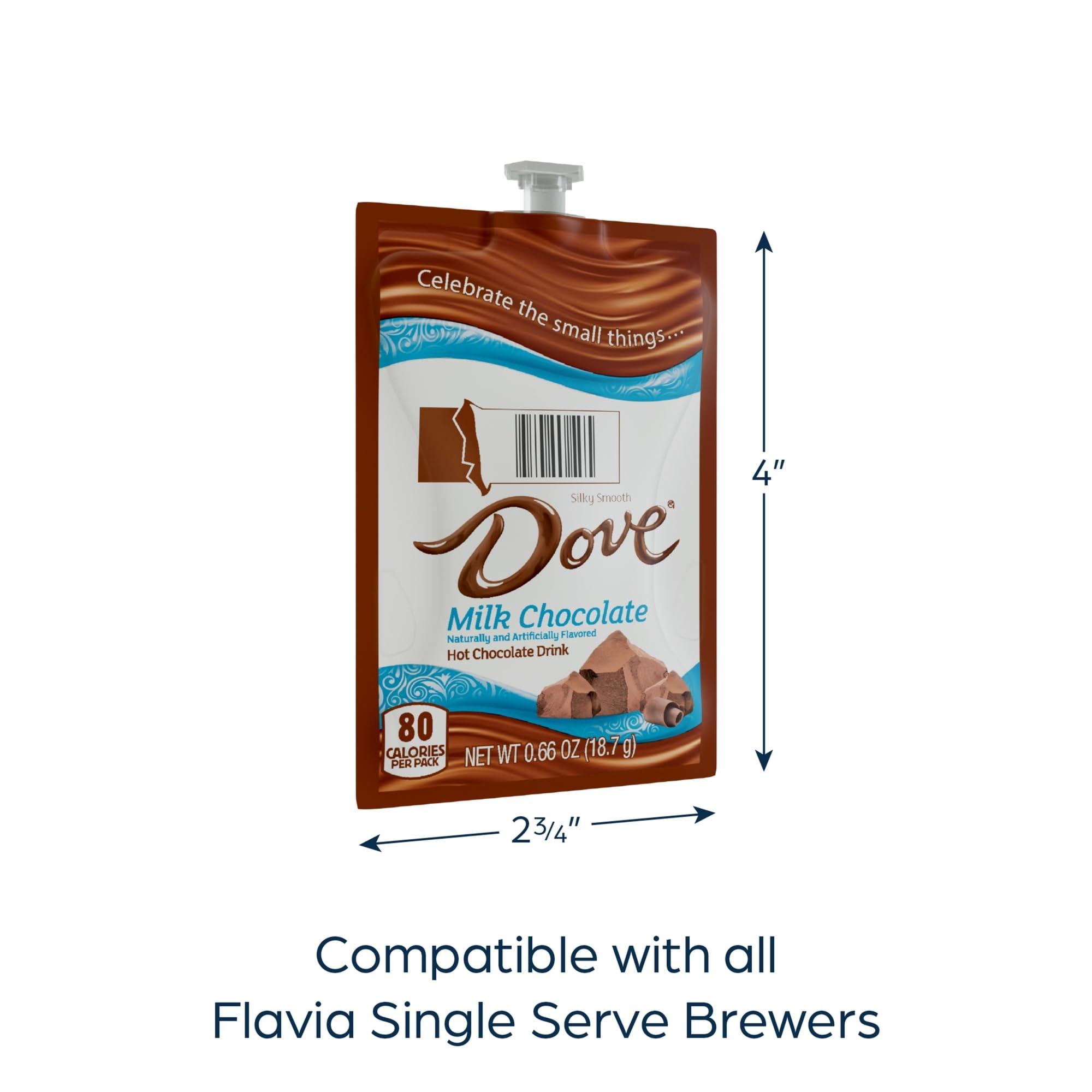Flavia Dove Hot Chocolate Freshpacks for Flavia Brewers (Case of 36) - Image 4
