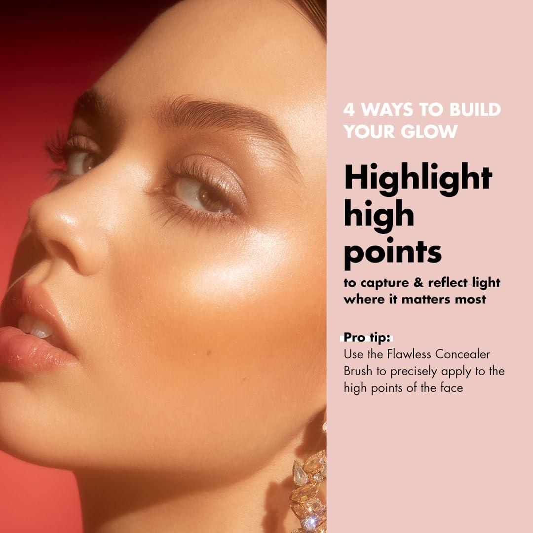 e.l.f. Halo Glow Liquid Filter, Complexion Booster For A Glowing, Soft-Focus Look, Infused With Hyaluronic Acid, Vegan & Cruelty-Free, 2 Fair/Light - Image 4