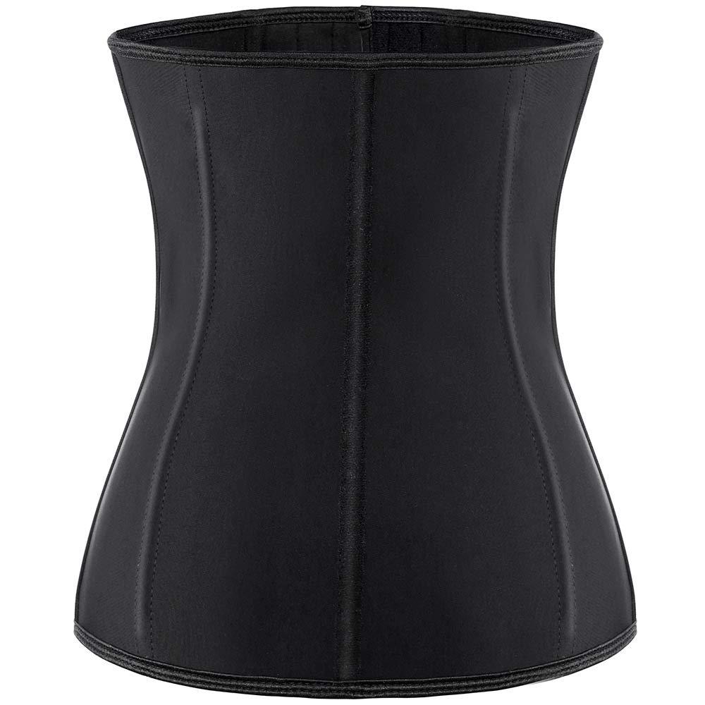 ECOWALSON Waist Trainer for Women Corset Cincher Body Shaper Girdle Trimmer with Steel Bones Extender - Image 3