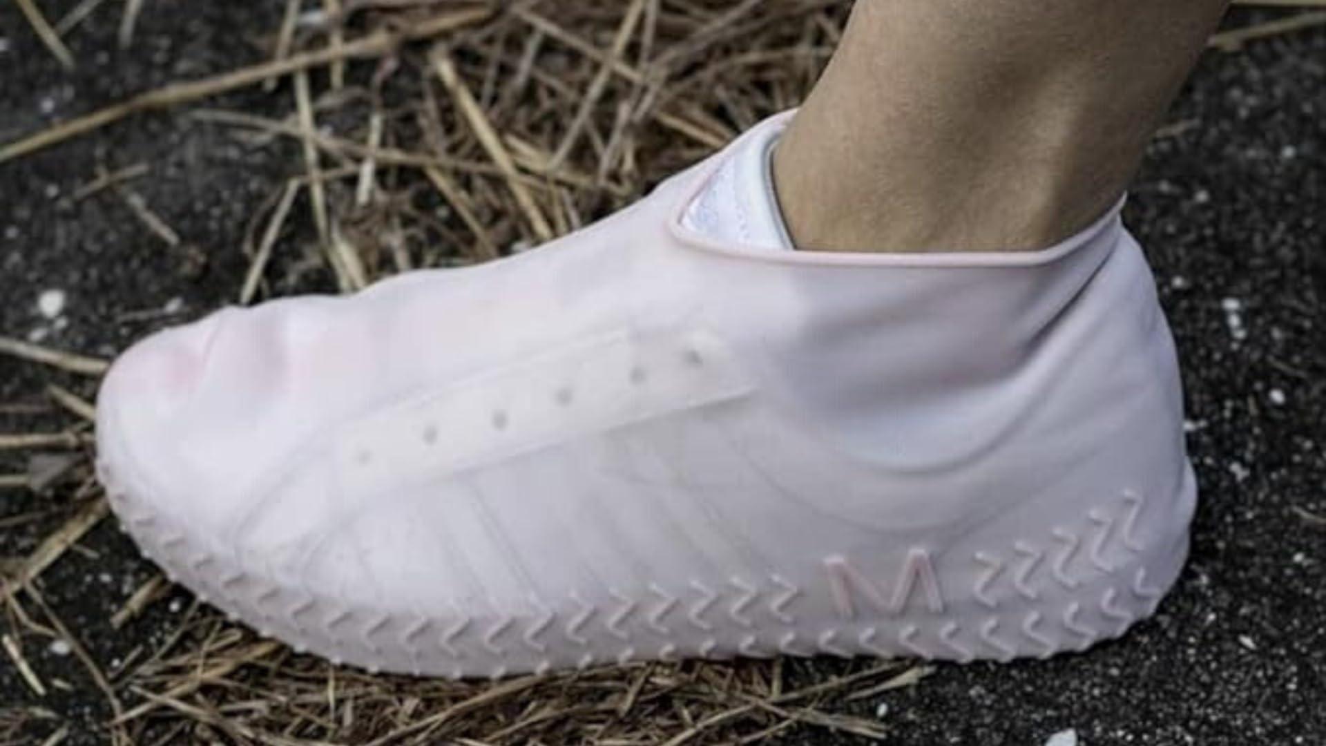 Waterproof Shoe Covers for Kids, Women & Men. Reusable, Anti-Slip, Dustproof & Rainproof Silicone Rubber Overshoes, Rain Footwear Protectors, Outdoor, Cycling, Biking, Walking. Sustainable & BPA Free. - Image 4