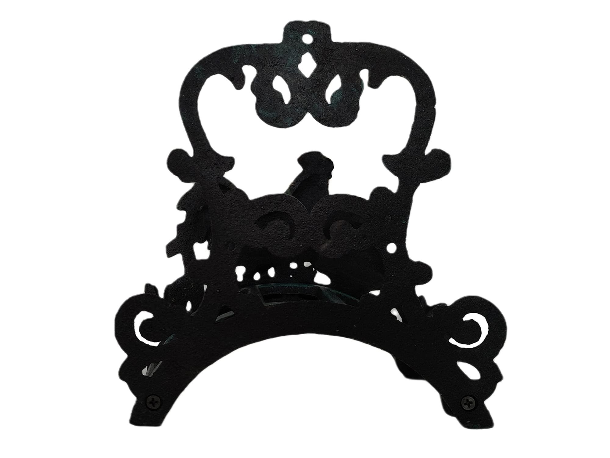 Cast Iron Heavy Duty Wall Mount Hose Hanger, Solid Metal Sturdy Decorative Water Hose Rack/Organizer, Easy to Install and Hold Up to 50/75/100 ft - Image 5