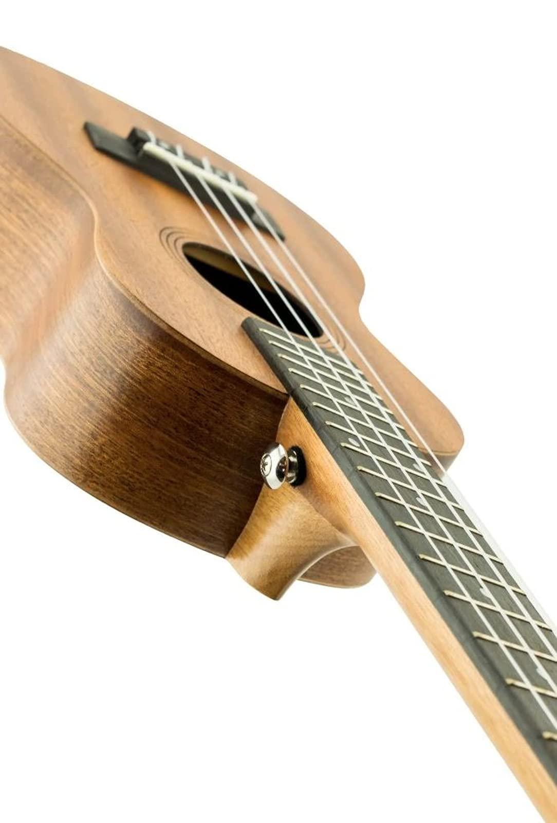 Vault UK-100 Arched Back Concert Ukulele Bundle with Gig Bag, Tuner, Strap, and Austin Bazaar Instructional DVD - Image 5