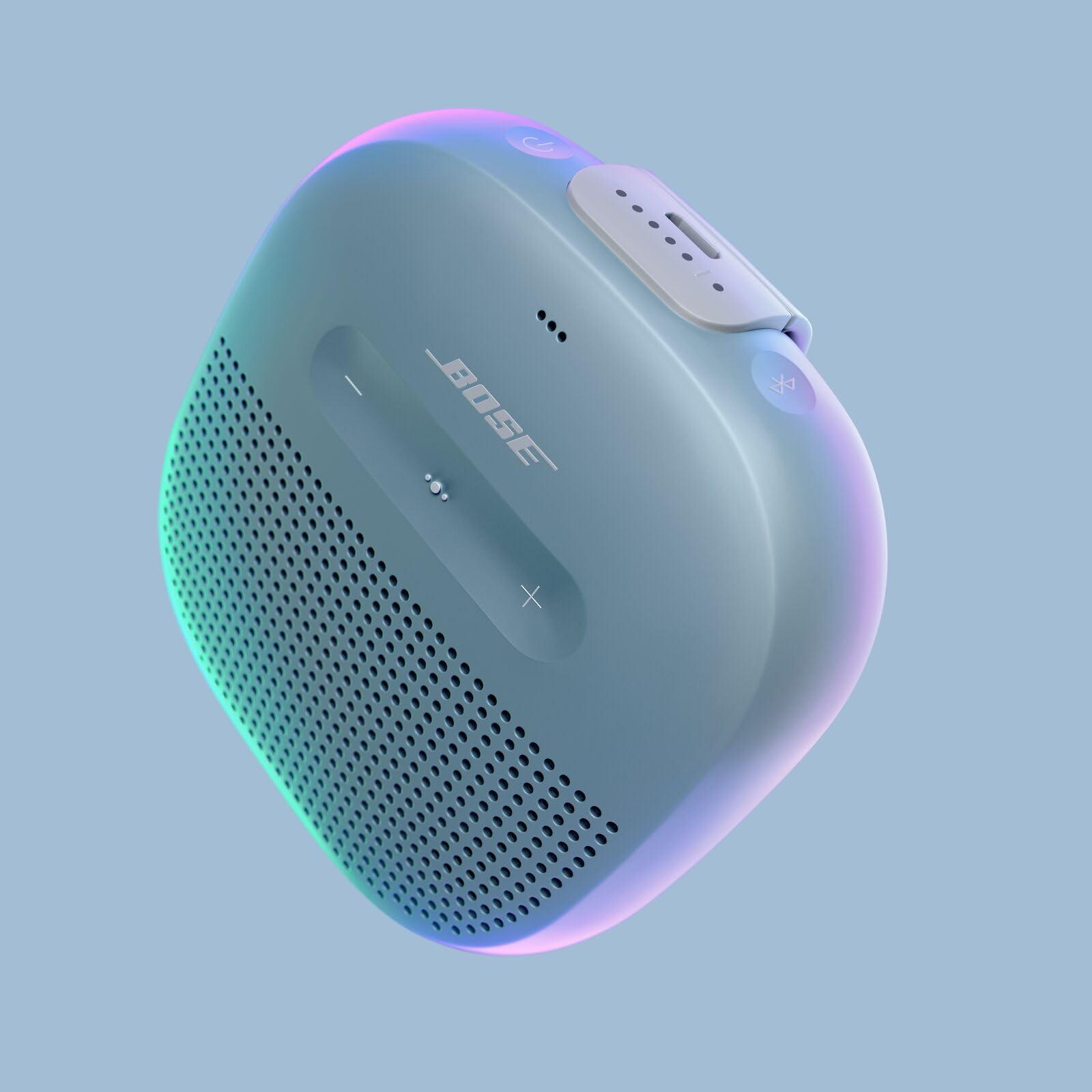 Bose SoundLink Micro Bluetooth Speaker: Small Portable Waterproof Speaker with Microphone, Stone Blue - Image 2