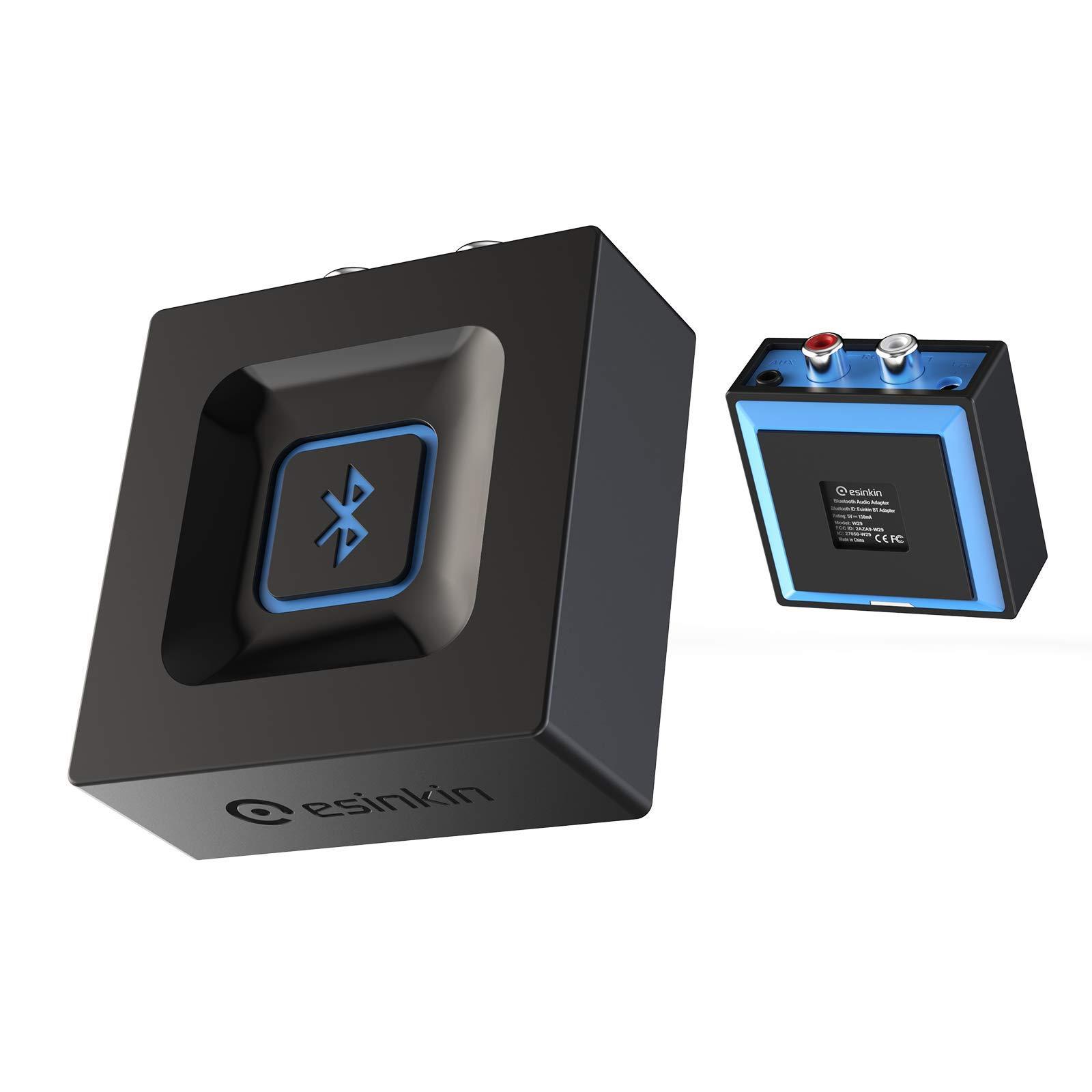 esinkin Wireless Audio Receiver for Music Streaming Sound System Works with Smart Phones, Tablets and Car, Wireless Adapter for Speakers - Image 8