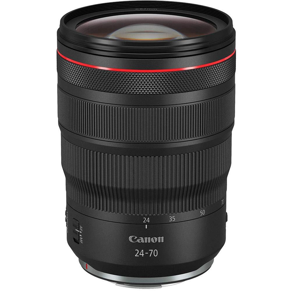 Canon RF24-70mm F2.8 L is USM Lens, Standard Zoom Lens, Compatible with EOS R Series Mirrorless Cameras, Black