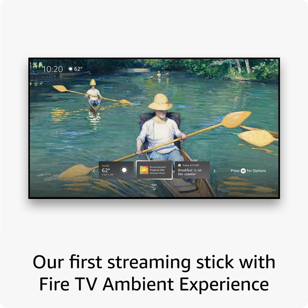 Amazon Fire TV Stick 4K Max streaming device (newest model) supports Wi-Fi 6E, free & live TV without cable or satellite - Image 4