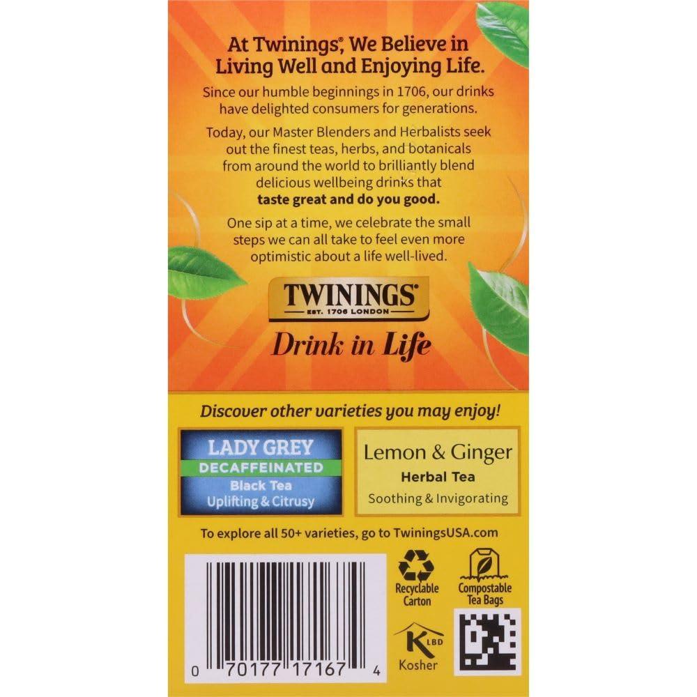 Twinings Earl Grey Decaf Tea, 20 Count - Image 9