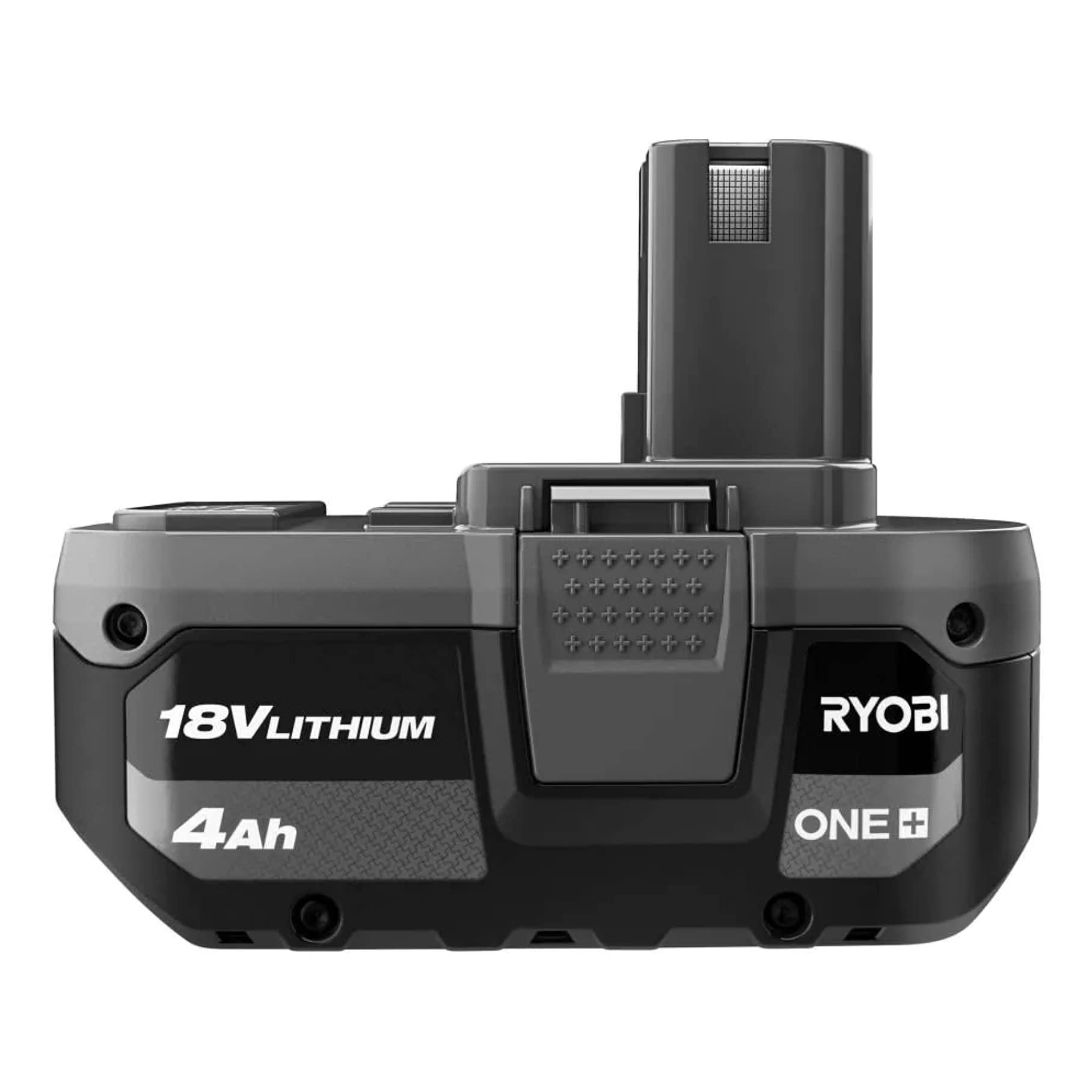 generic1 Ryobi ONE+ 18V Lithium-Ion 4.0 Ah Battery (2-Pack) and Charger Kit, 1 (PSK006) - Image 3