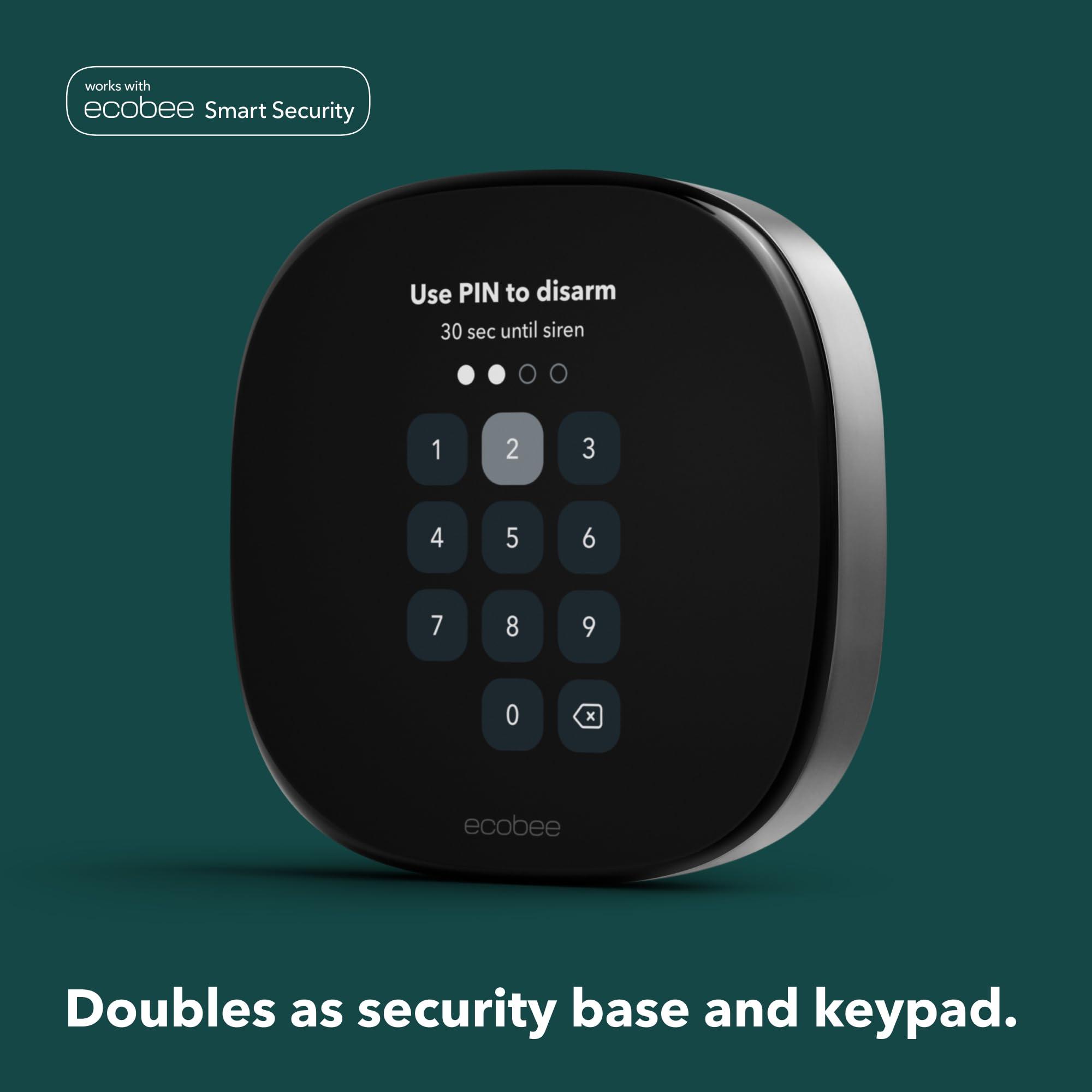 ecobee Smart Thermostat Premium with Smart Sensor and Air Quality Monitor - Programmable Wifi Thermostat - Works with Siri, Alexa, Google Assistant - Image 4