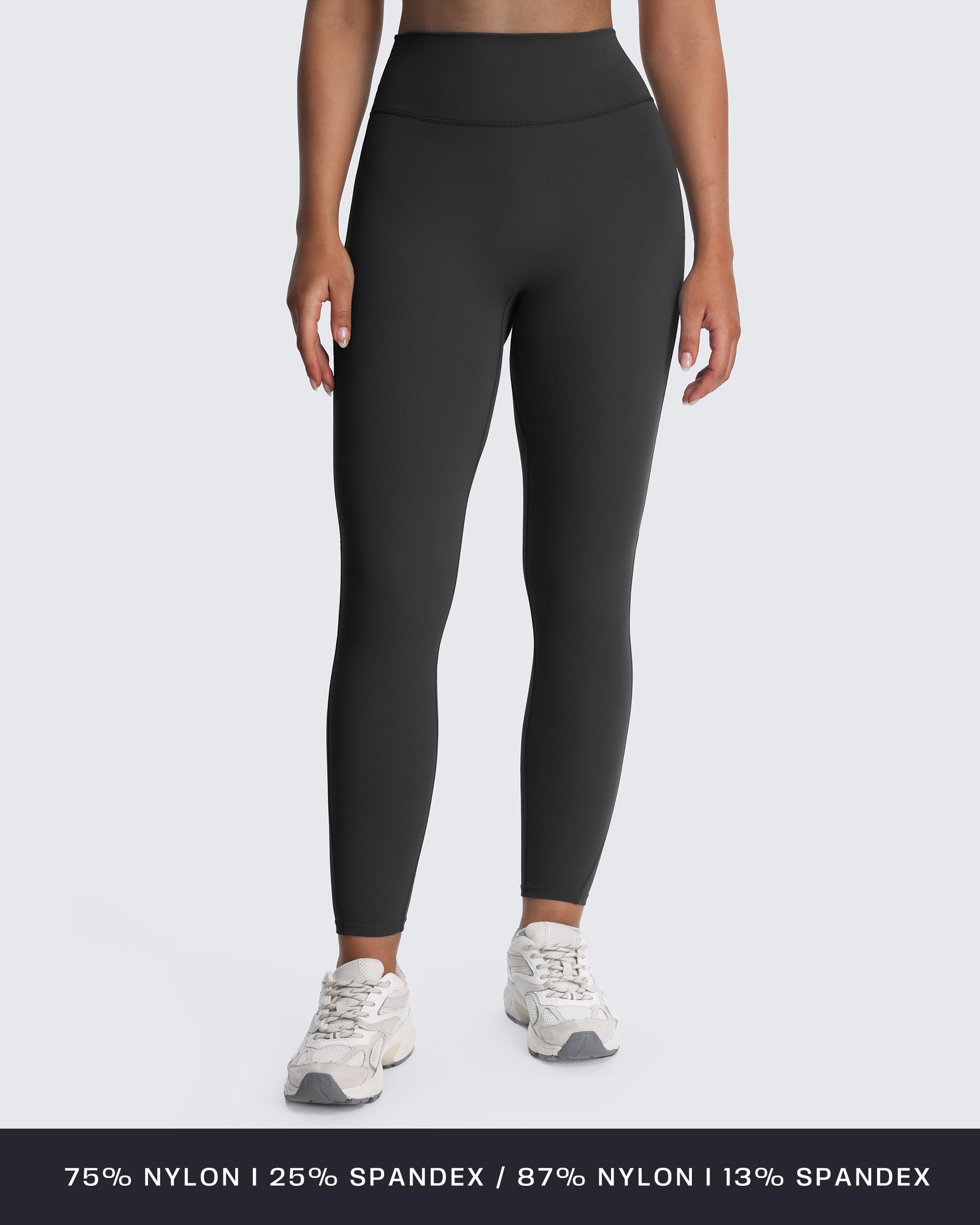 Aoxjox High Waisted Workout Leggings for Women Trinity Yoga Pants 26.5" - Image 4