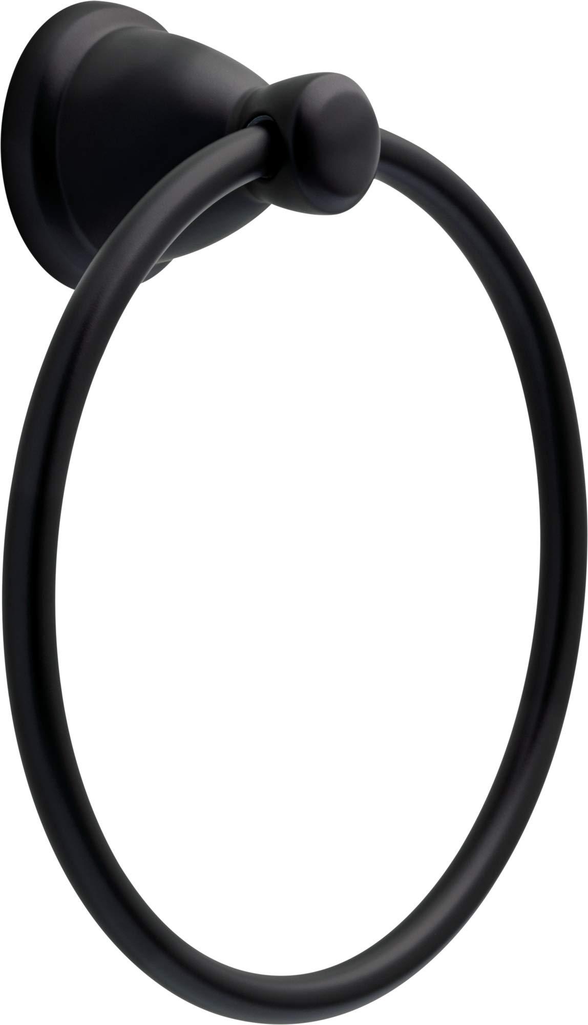 Franklin Brass Kinla (5-Pack) Bathroom Set Matte Black 18" and 24" Towel Bar Racks,Toilet Paper Holder, Hand Towel Holder, Hook | Bathroom Accessory Set Towel Holder 5-Piece Hardware Set KIN5PC-MB - Image 8