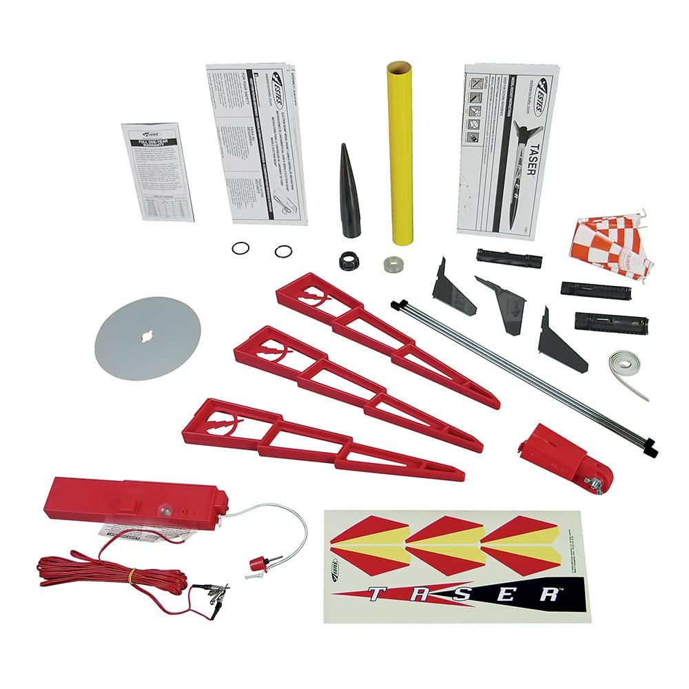 Estes 1491 Taser Rocket Launch Set, Beginner Flying-Rocket-Model Building Kit for Ages 10+, Includes Launch Pad System - Image 12