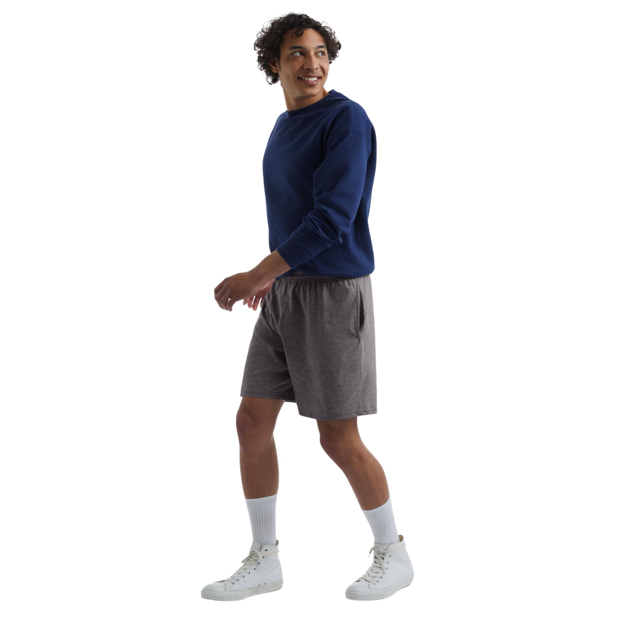 Hanes Men's Jersey Pocket Short - Image 3