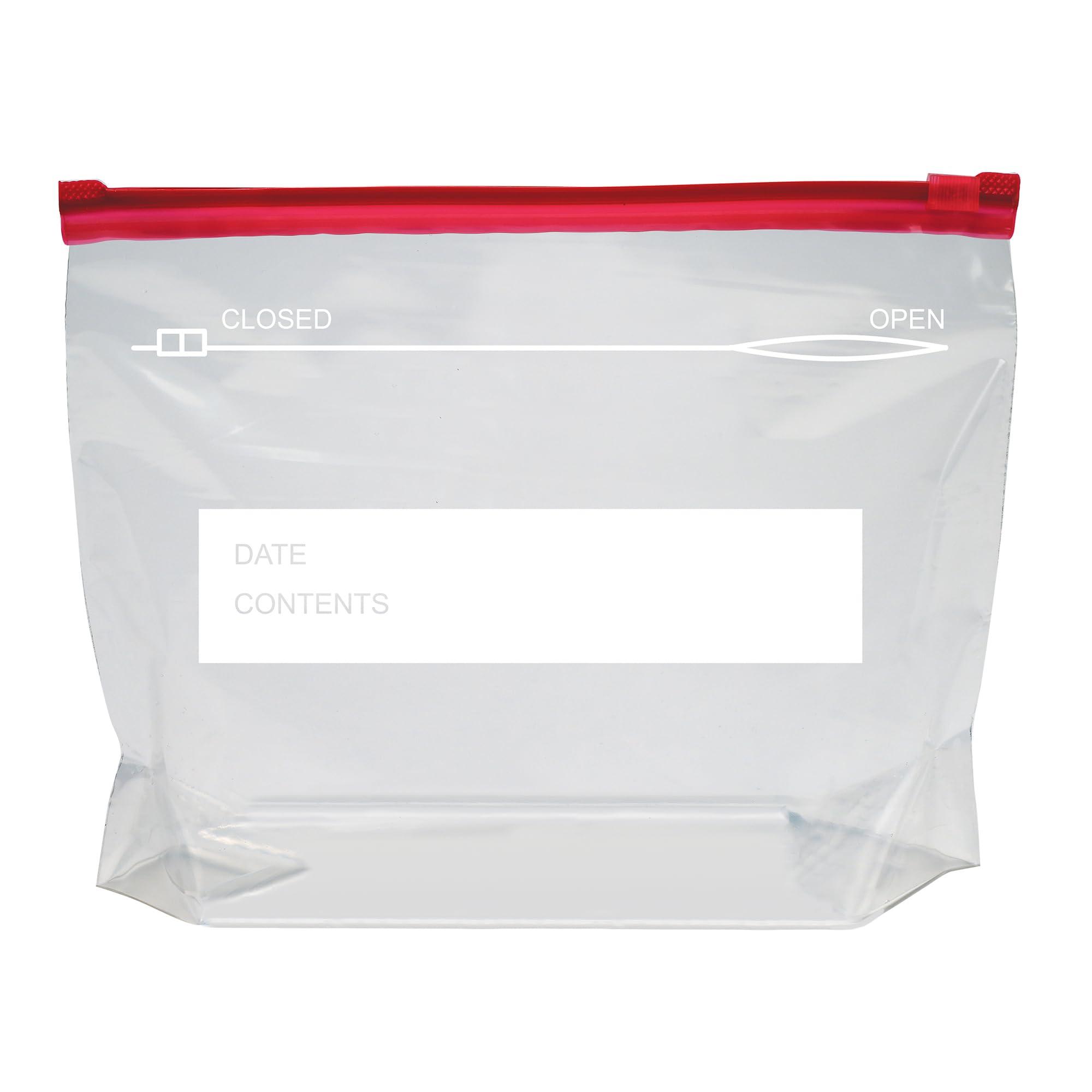 Amazon Basics Slider Quart Food Storage Bags, BPA Free, 120 Count (Previously Solimo) - Image 4