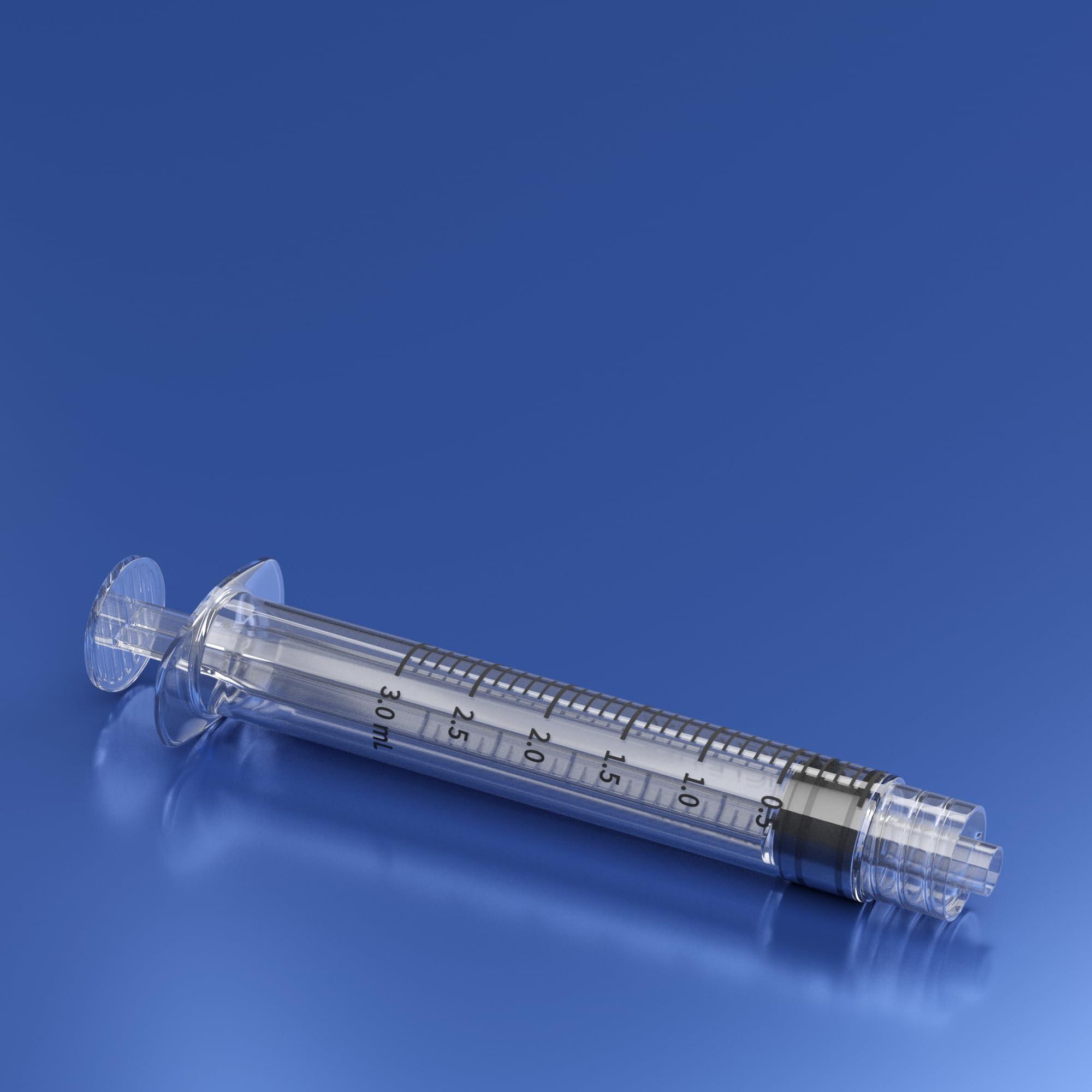 3mL Luer Lock Syringe, Sterile, Individually Wrapped, No Needle (Box of 100) - Image 5