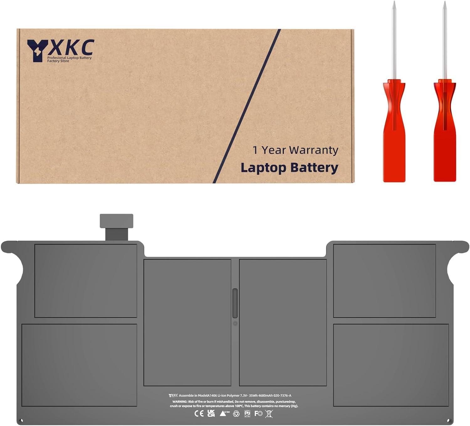 YXKC A1465 Battery Replacement for MacBook Air 11 inch A1406 Battery A1370 A1495 Battery-[Early 2014 2015 Mid 2011 2012 2013 Version]-39Wh/7.6V/5100mAh - Image 7
