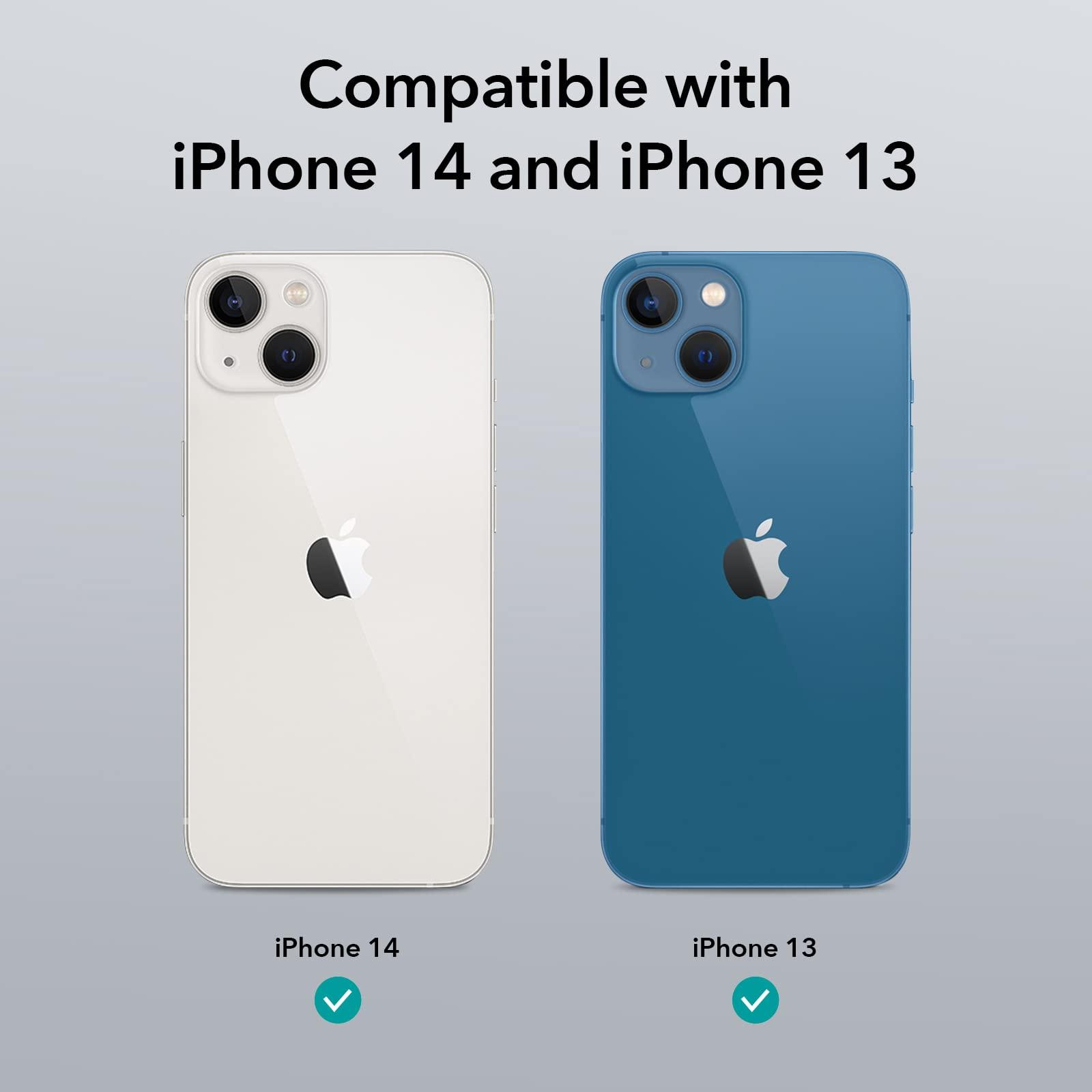 ESR for iPhone 14/iPhone 13 Case, Compatible with MagSafe, Classic Hybrid Magnetic Mobile Phone Case iPhone 14/13 Case, Military Standard, Drop Protection, Clear - Image 2