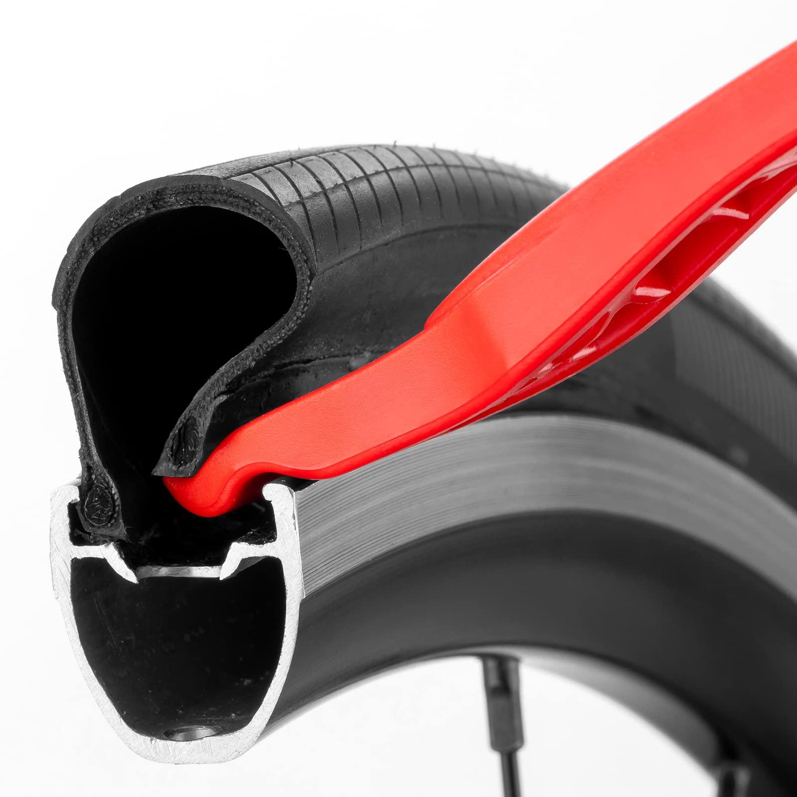 Bicycle Tire Levers - Ultra Strong Tire Removal Tool for Road or Mountain Bike Tires - Image 3