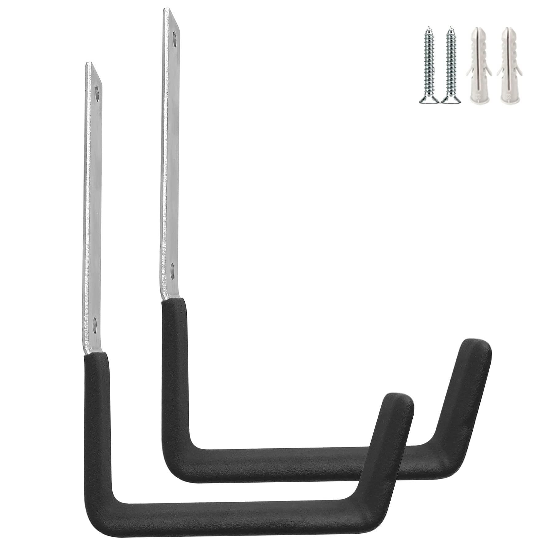 Heavy Duty Steel Hooks ,Garage Storage Utility Hooks,Heavy Duty Tool Organizer,Steel Wall Mount Hooks, Hose Hanger, Steel Garage Garden Hooks (2) - Image 4