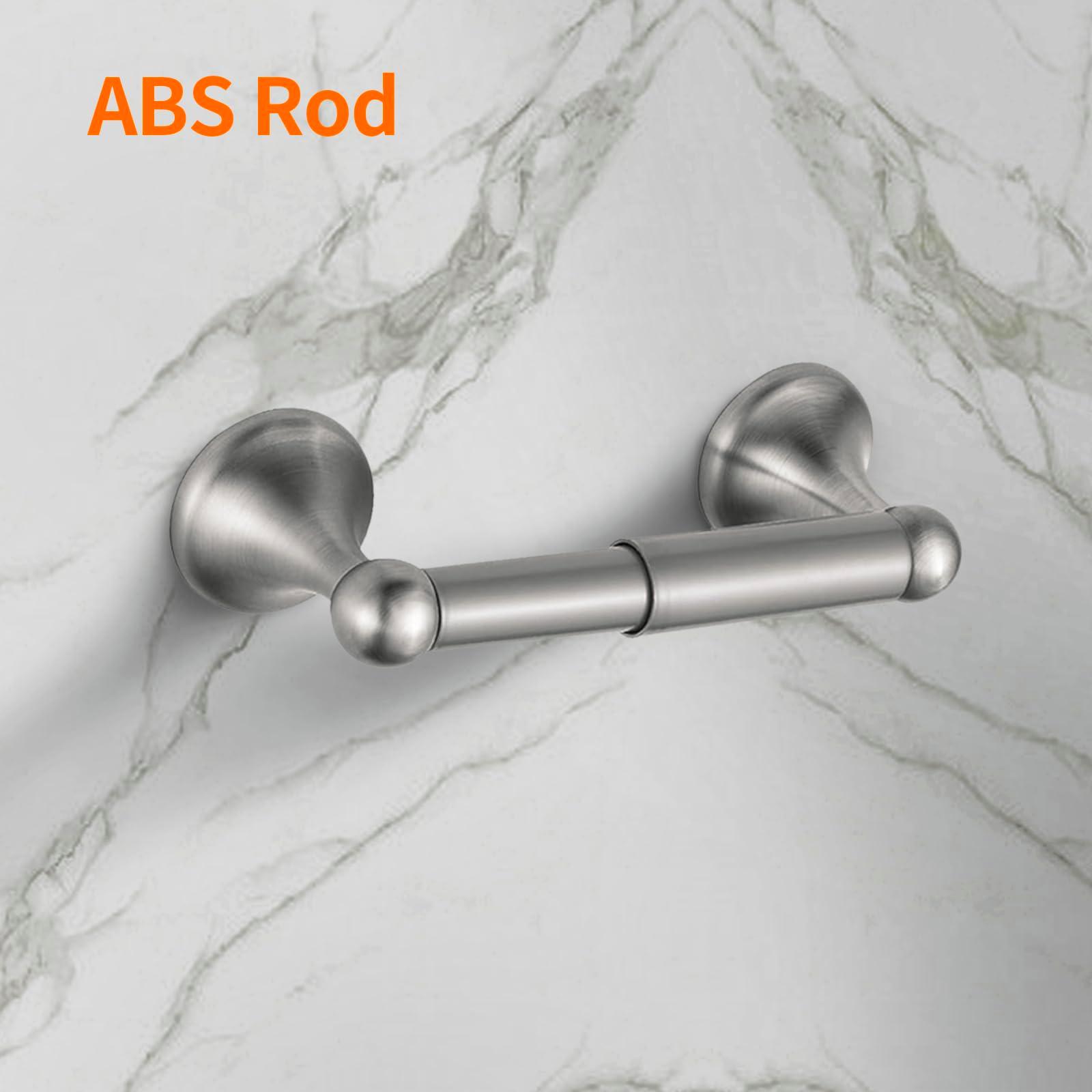 8 Pieces Bathroom Hardware Set Brushed Nickel Adjustable Expandable Towel Bars Towel Ring Wall Mount Toilet Paper Holder Towel Hooks Towel Racks Hand Towel Holder Bathroom Accessory Set - Image 5