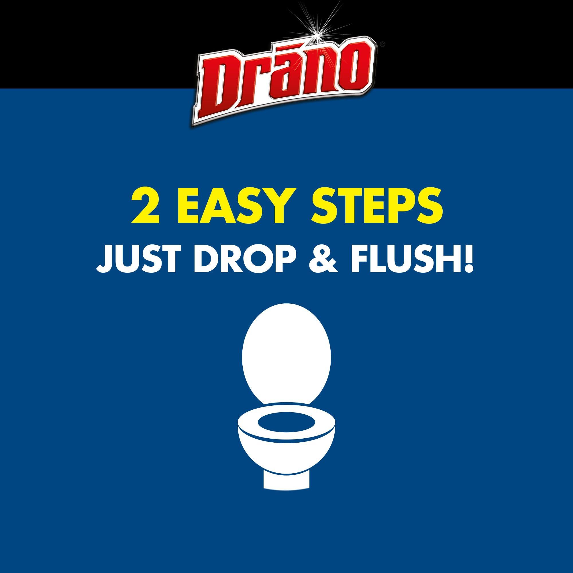 Drano Advanced Septic Tank Treatment, Prevents Septic Backup from Solid Waste, Paper, Oil, and Grease, 3 Pouches, 4.5 oz - Image 6