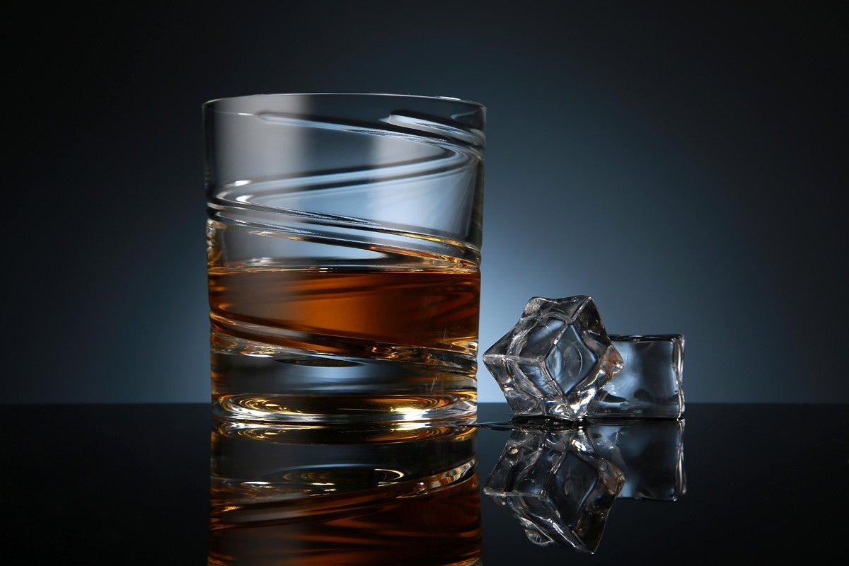 Shtox Rotating Glass (Art 002) Spinning Whiskey Glass for Any Occasions - Unique and Old Fashioned Barware Tumbler Crystal Whiskey Glasses, Spin Glasses for Scotch, Bourbon, Cocktail 320ml - Image 6