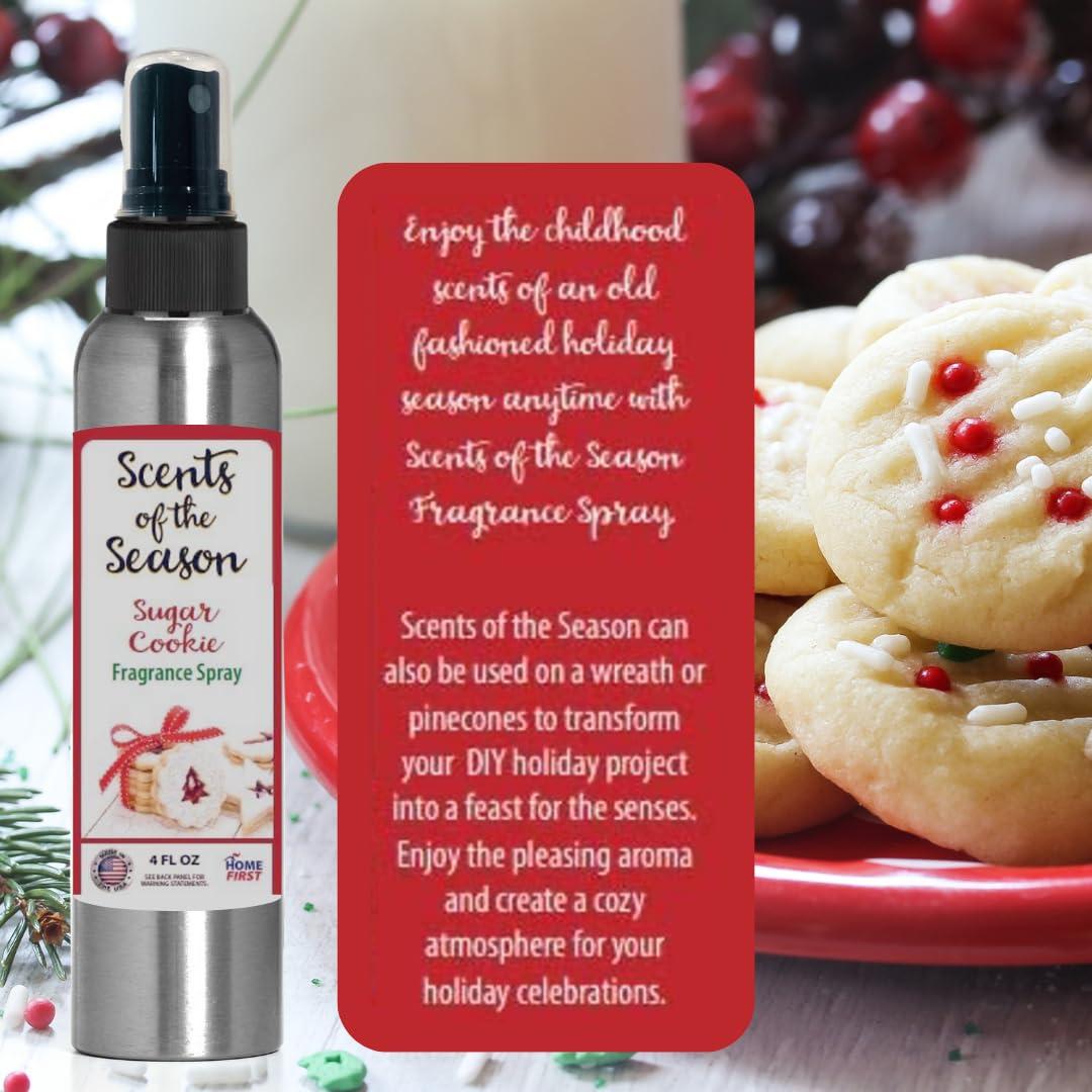 Scent of the Season Natural Essential Oils Odor Eliminating & Deodorizing Spray - The Sweet Smell of Innocence in our Sugar Cookie Scent Freshens Up Your Bedroom, Bathroom or Clothes - Perfect for linens, Lingerie and Home - Image 5