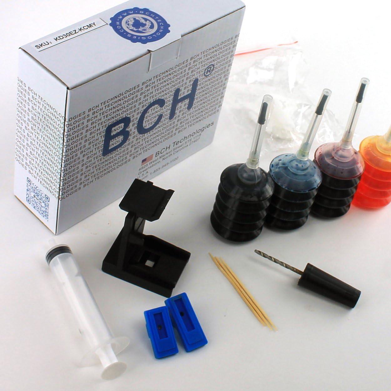 BCH Ink Refill Kit – Compatible with Select HP Ink Cartridges (67, 63, 65, 61, 64, 62, 910XL) – High-Yield Ink for Inkjet Printers – Vibrant Colors & Deep Black – Cost-Saving Printing Solution - Image 8