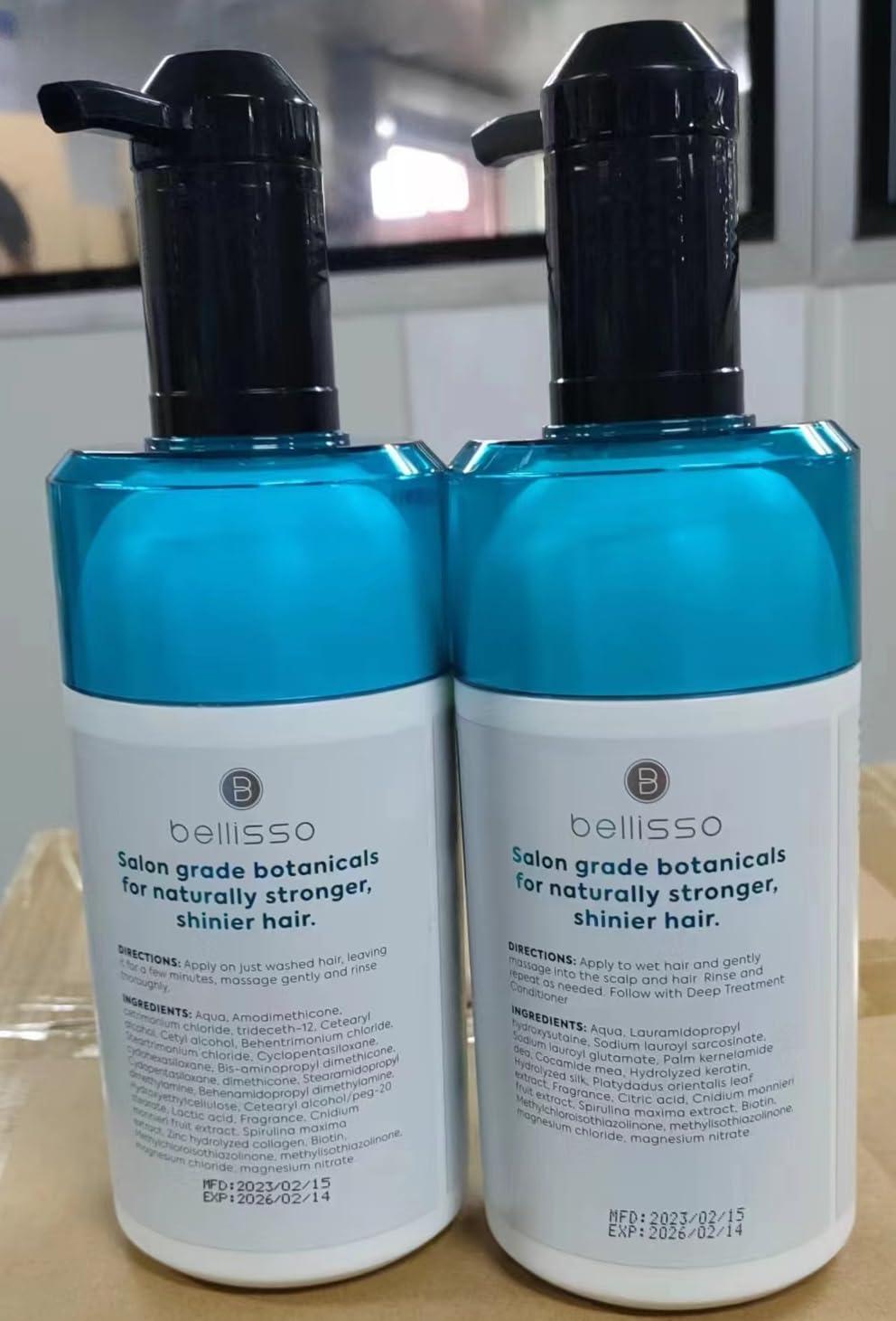 Biotin Shampoo and Conditioner Set - Sulfate and Paraben Free Treatment for Men and Women - Hair Thickening Volumizing Products to Help Boost Thinning Hair with Added Keratin - Image 8