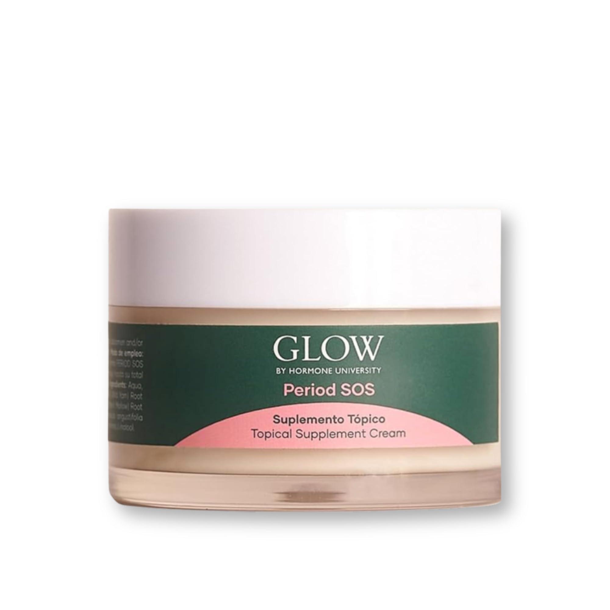 Glow Botanica Period SOS - Wild Yam Cream - Topical Cream for Women - Image 1