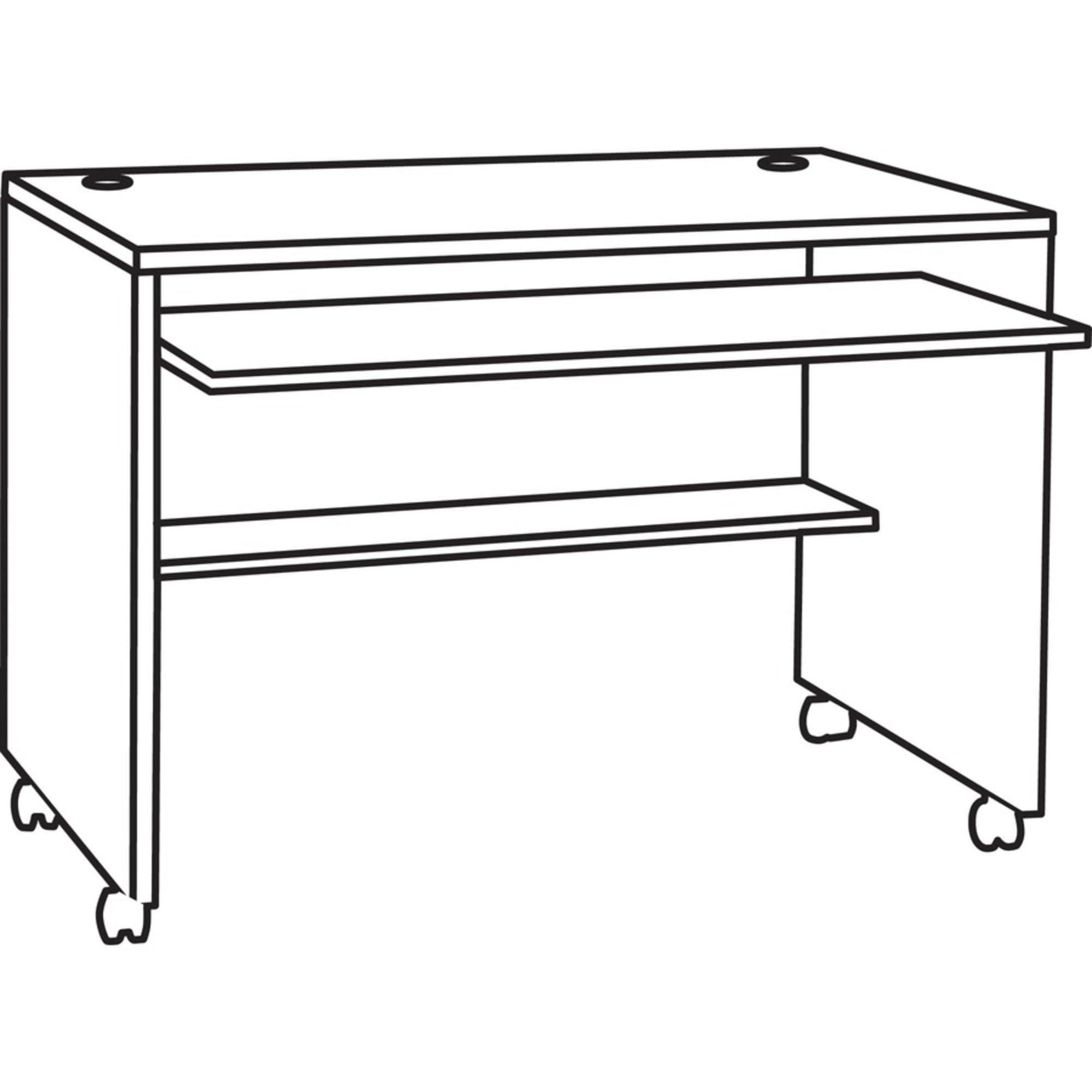 Lorell LLR48085 Essentials Computer Workstation - Image 6