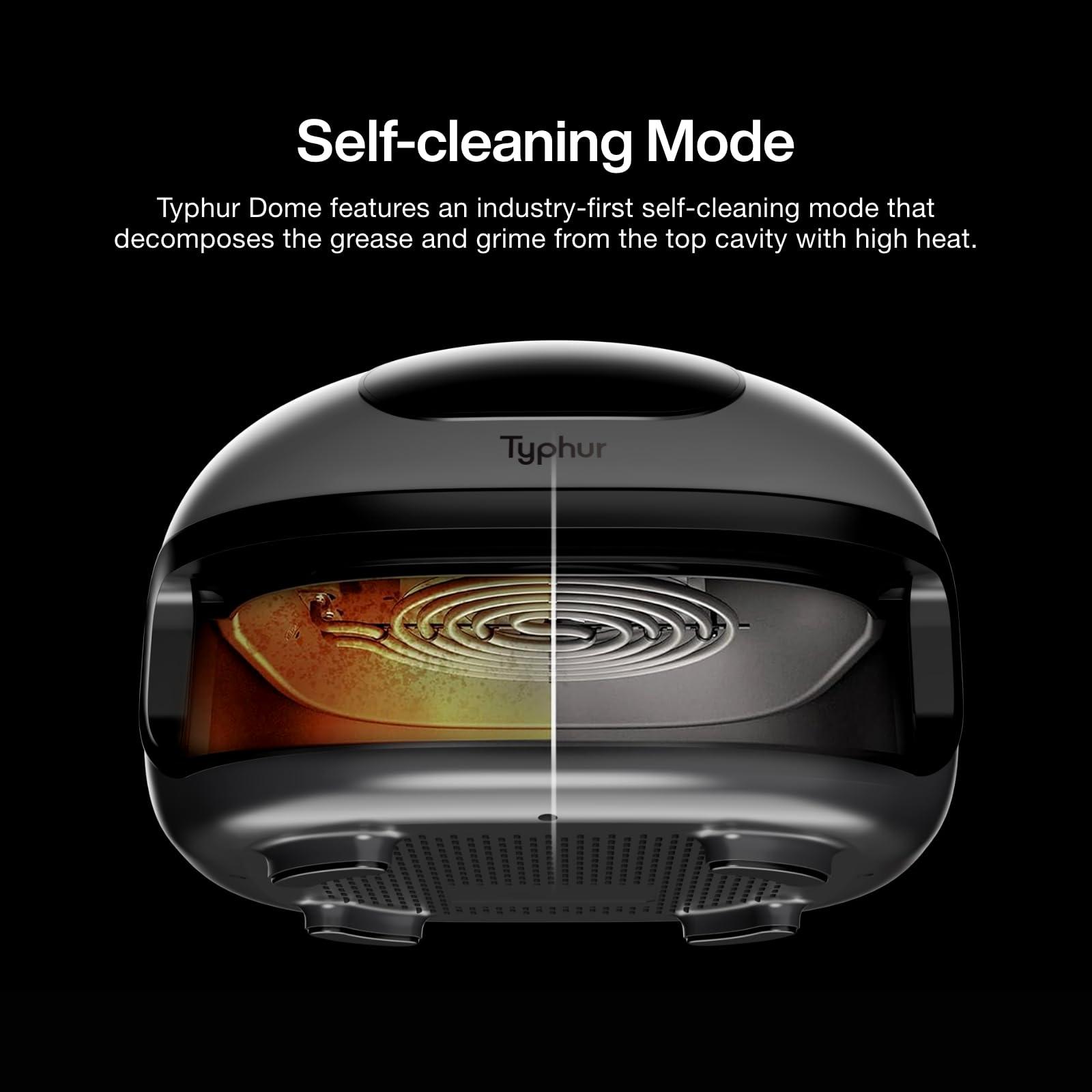 Typhur Dome 2 Air Fryer, Extra Large Airfryer with Superior Airflow, Self-cleaning Smart Digital Fryer with PFAS free Basket for Quick Easy Meals, Up to 32 Chicken Wings Capacity [New Version] - Image 9