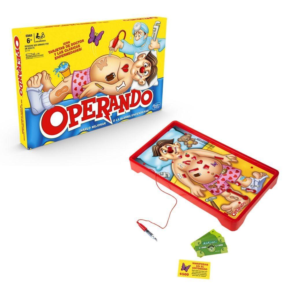 Hasbro Gaming Operation Electronic Board Game with Doctor Cards and Funny Ailments, Kids Games, 1+ Players, Funny Board Game for Children Ages 6+ (Amazon Exclusive) - Image 4
