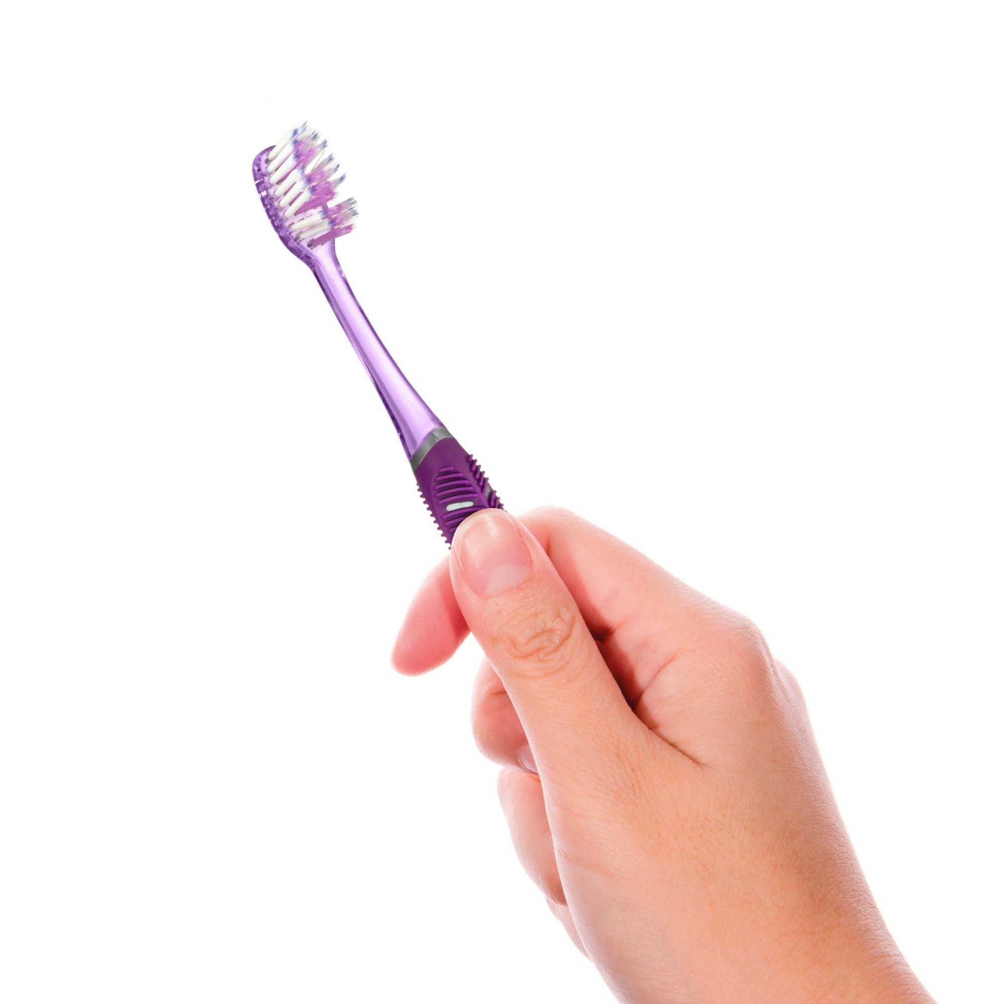 GUM Technique Deep Clean Toothbrush - Compact Head - Soft Toothbrushes for Adults with Sensitive Soft Bristles, 3ct - Image 9