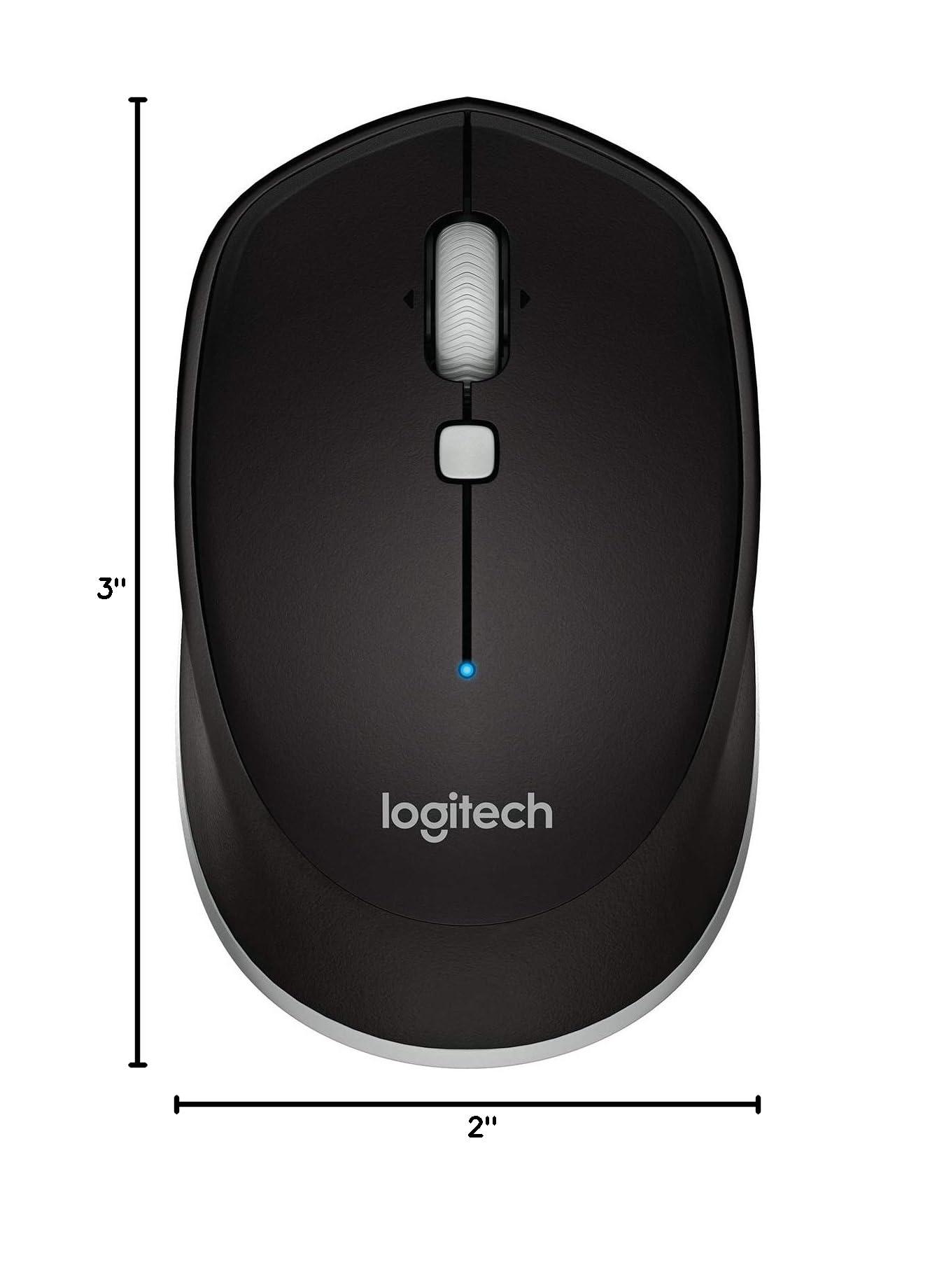 Logitech M535 Bluetooth Mouse, Gray - Black, Discontinued - Image 6