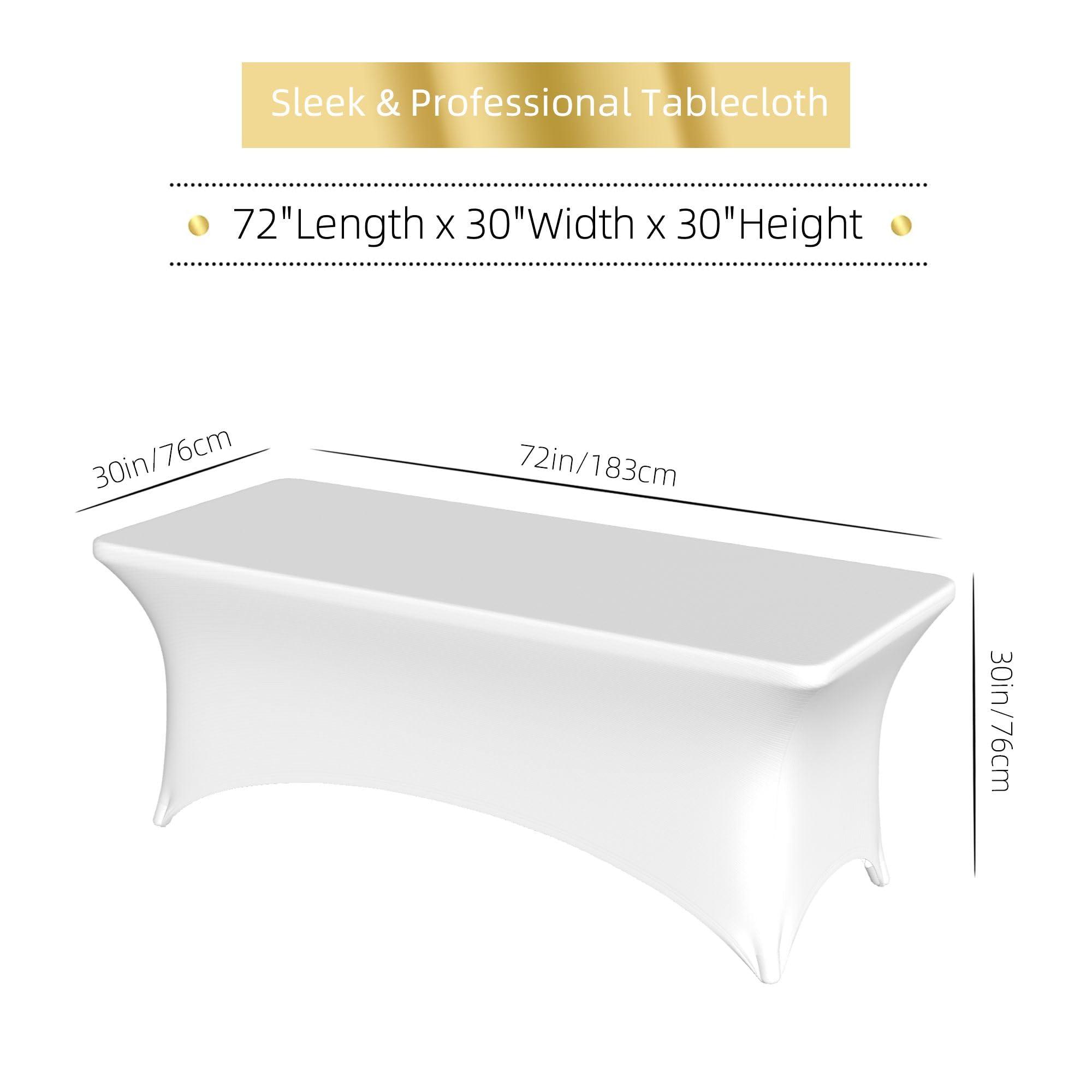 Custom Table Cloth with Business Logo 6 FT Custom Tablecloth with Text Image Customized for Business Tradeshow Events Birthday Party Wedding Decor Personalized Table Cloth - Image 3