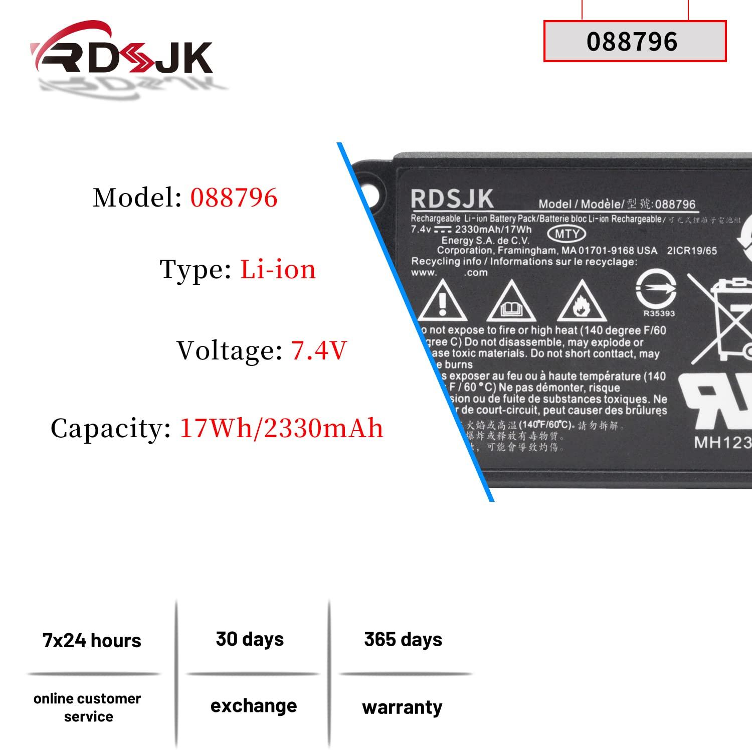 RDSJK 088796 088789 088772 Battery Replacement for Bose Soundlink Mini 2 II mini2 Mini II Bluetooth Speaker 7.4V 17Wh - Image 2