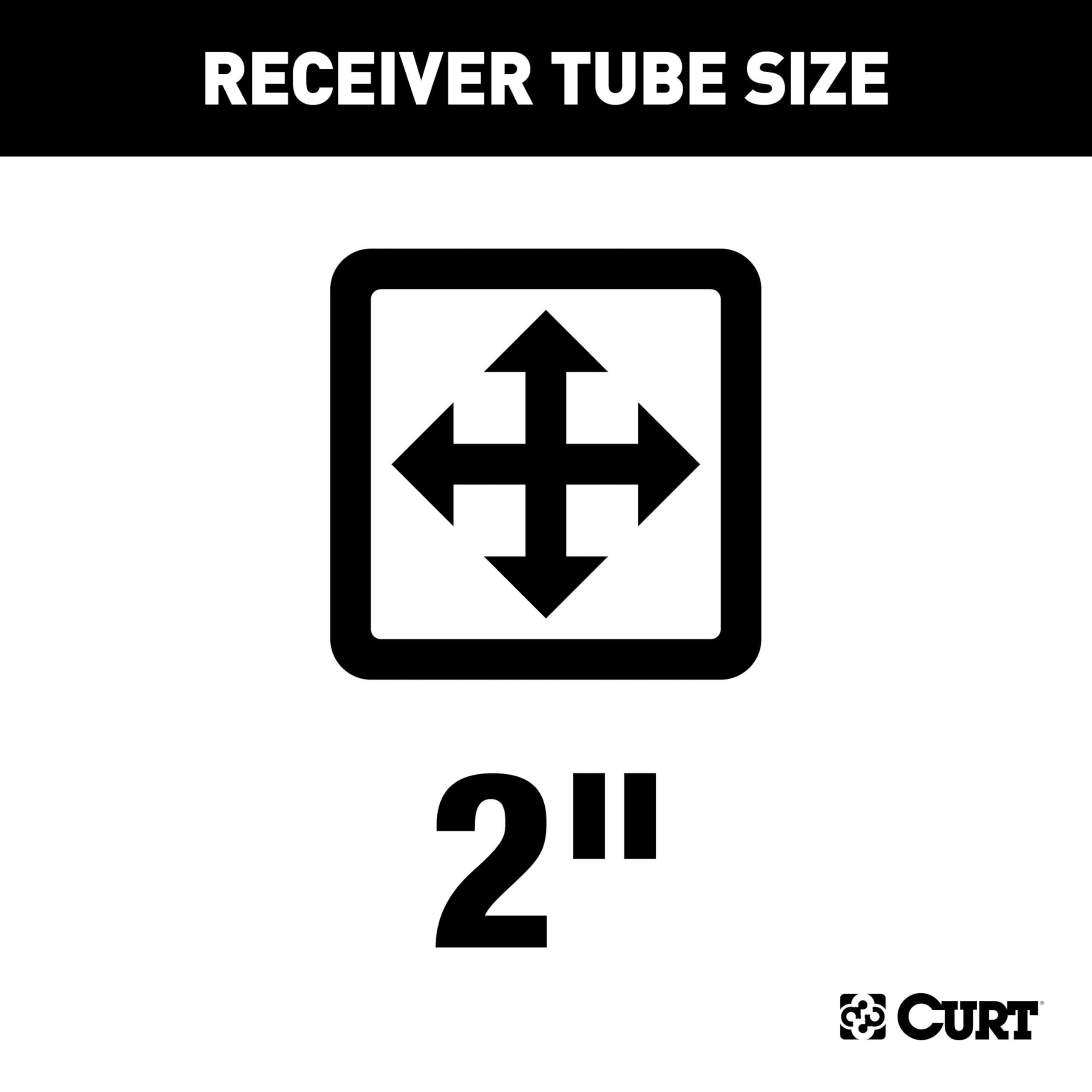 CURT 13632 Class 3 Trailer Hitch, 2-Inch Receiver, Fits Select Nissan Murano - Image 2