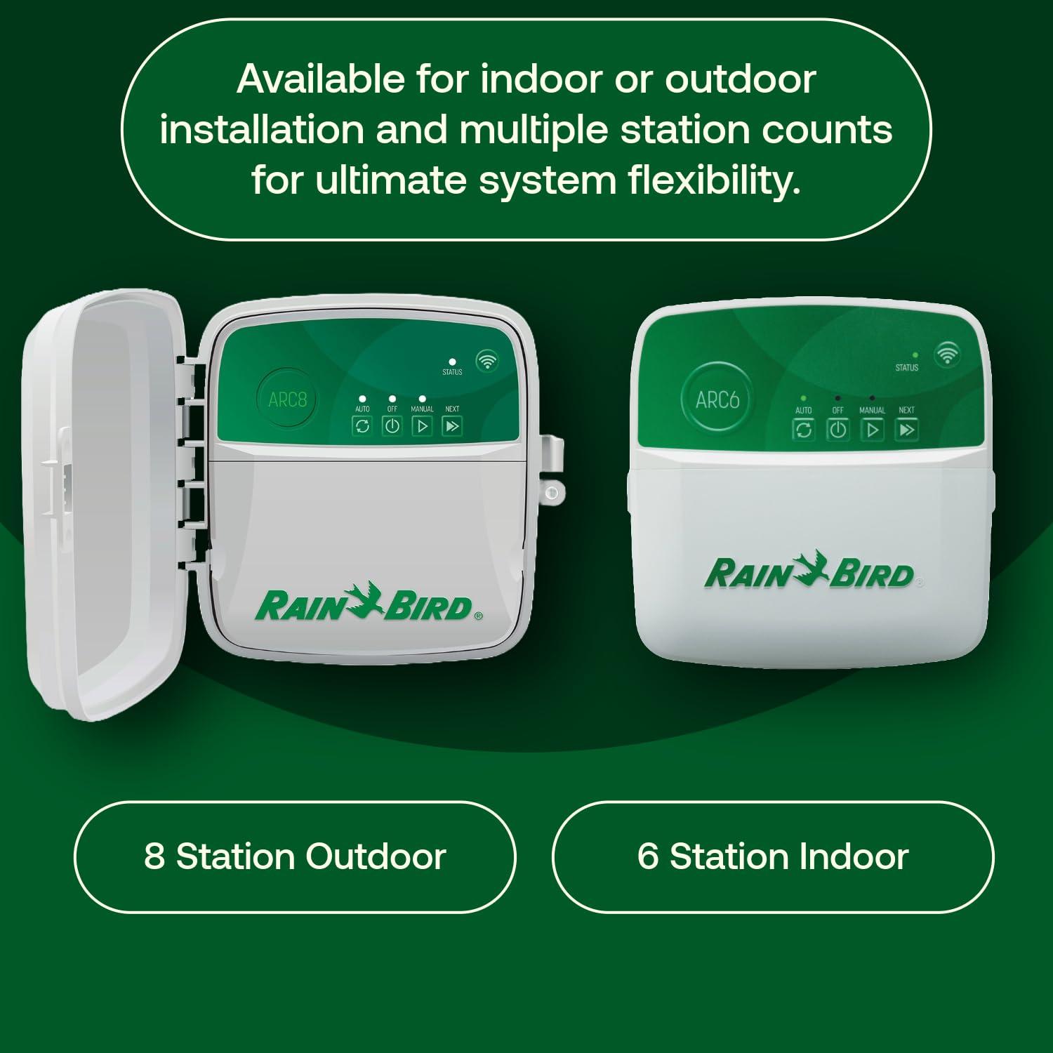 Rain Bird ARC8 App-Based Indoor/Outdoor Smart Irrigation WiFi Timer/Controller, 8-Zone/Station, EPA WaterSense Certified, Compatible with Alexa - Image 9