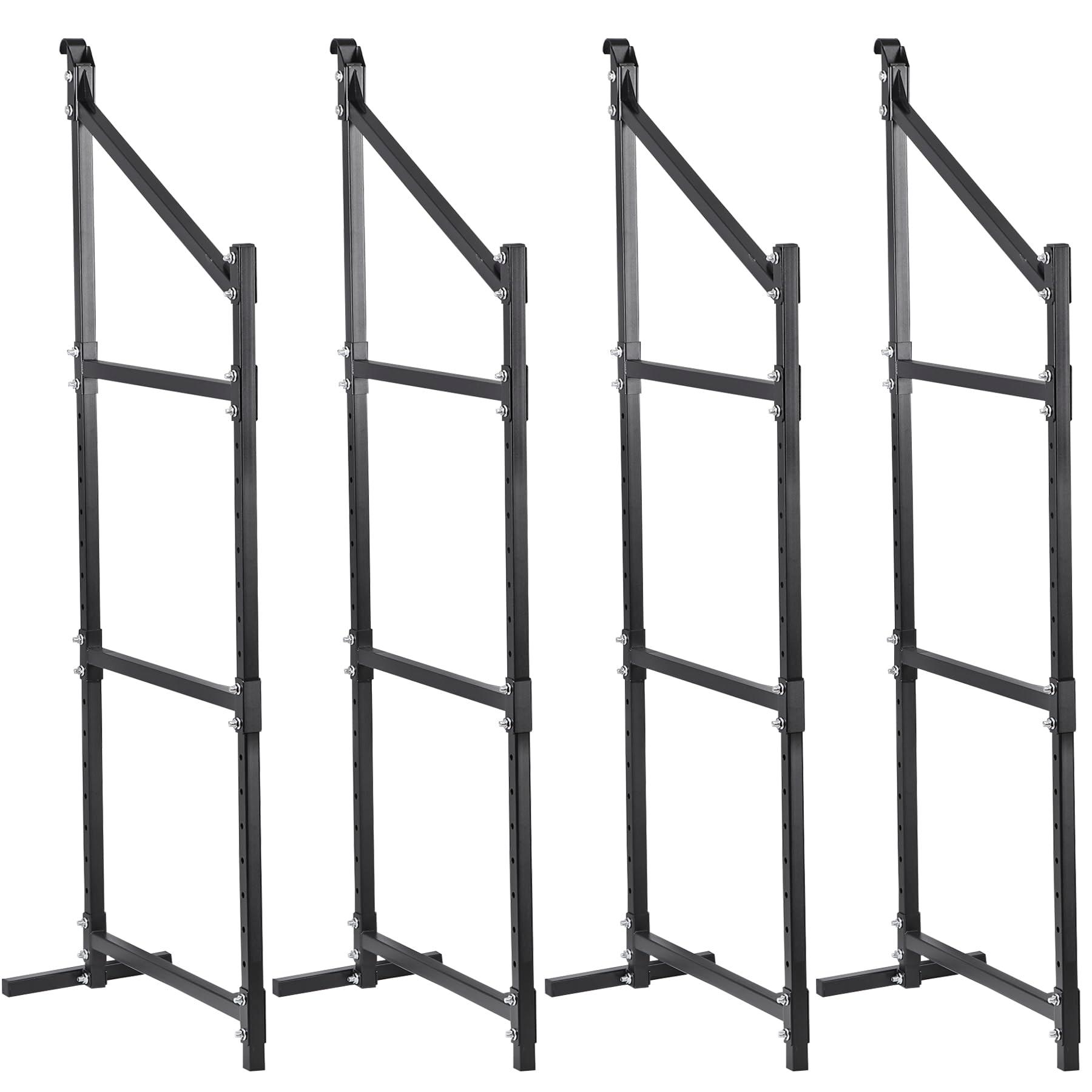 Talustool Shipping Container Shelving Storage Bracket 4Pcs Heavy Duty Cargo Shipping Container Shelf Shelving Brackets Universal