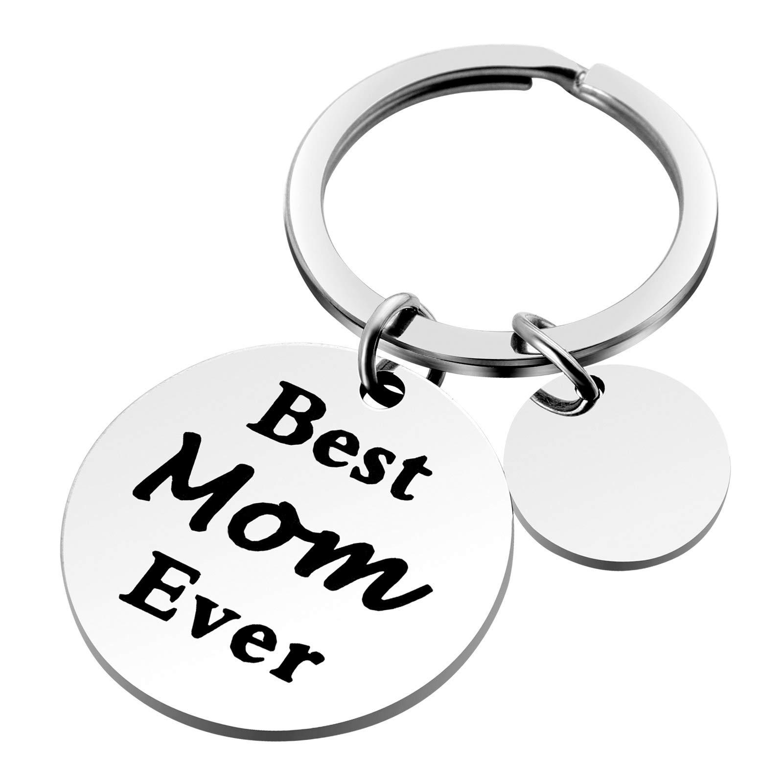 Mothers Day Gifts, Mom Gifts from Daughter for Birthday, I'll Always Be Your Little Girl, You Will Always Be My World, Best Mom Ever Keychain for Valentines Day Christmas Stocking Stuffers - Image 4