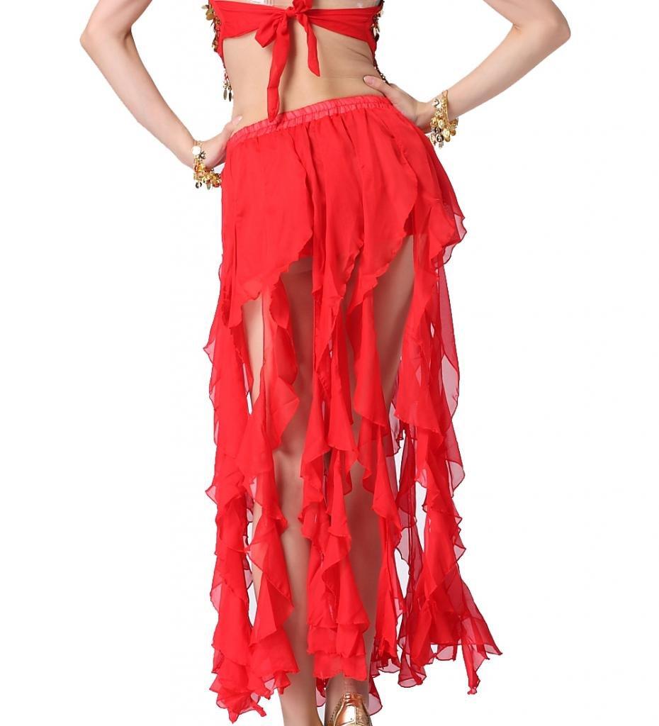 ZLTdream Belly Dance 16PCS-Curling Jellyfish Skirt for Girls andWomen Belly Dancing Outfits - Image 3