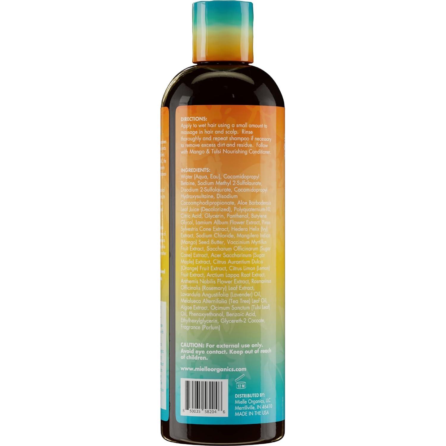 Mielle Organics Mango & Tulsi Nourishing Shampoo - Image 7