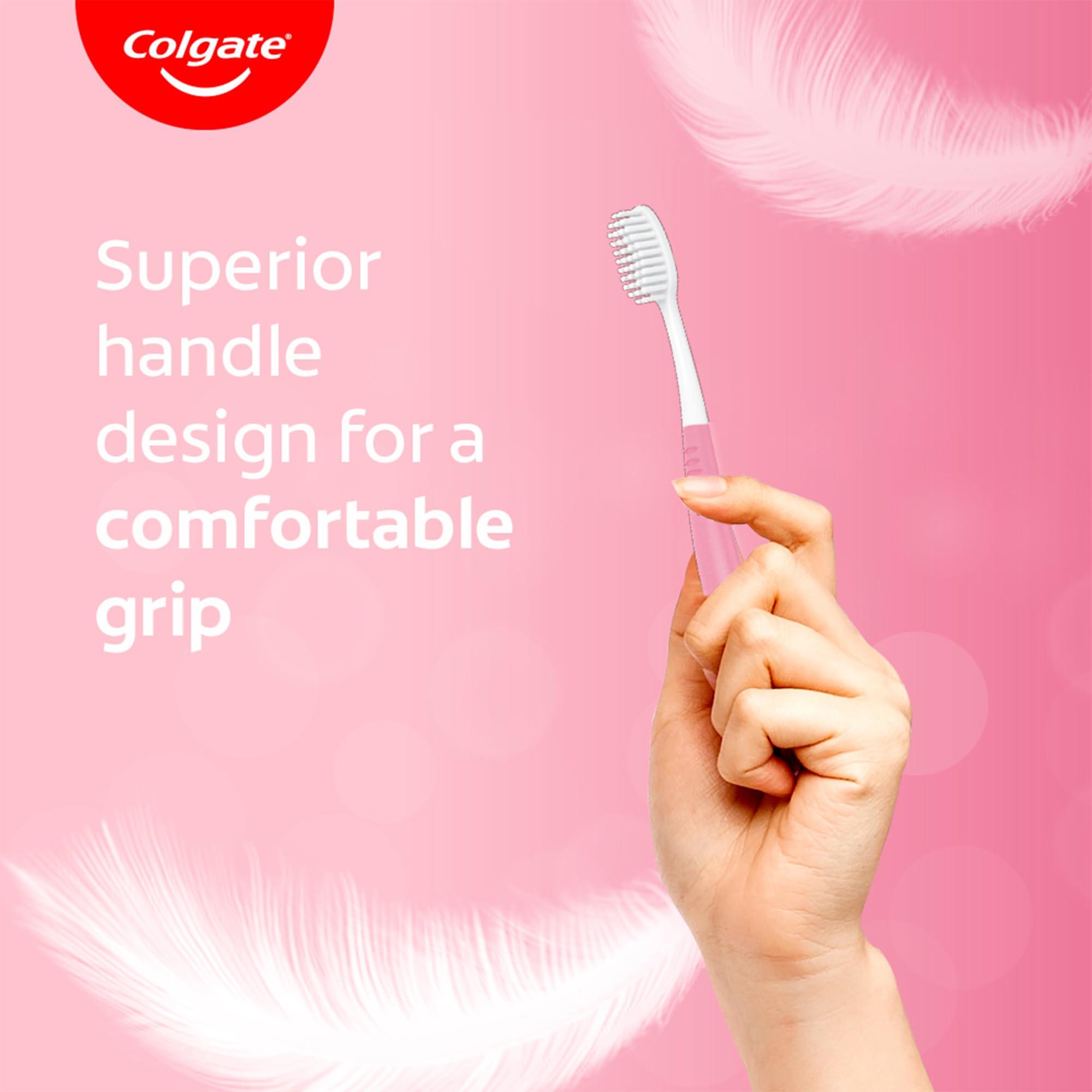 Colgate Toothbrush Sensitive, Pack of 4 Brushes - Image 6